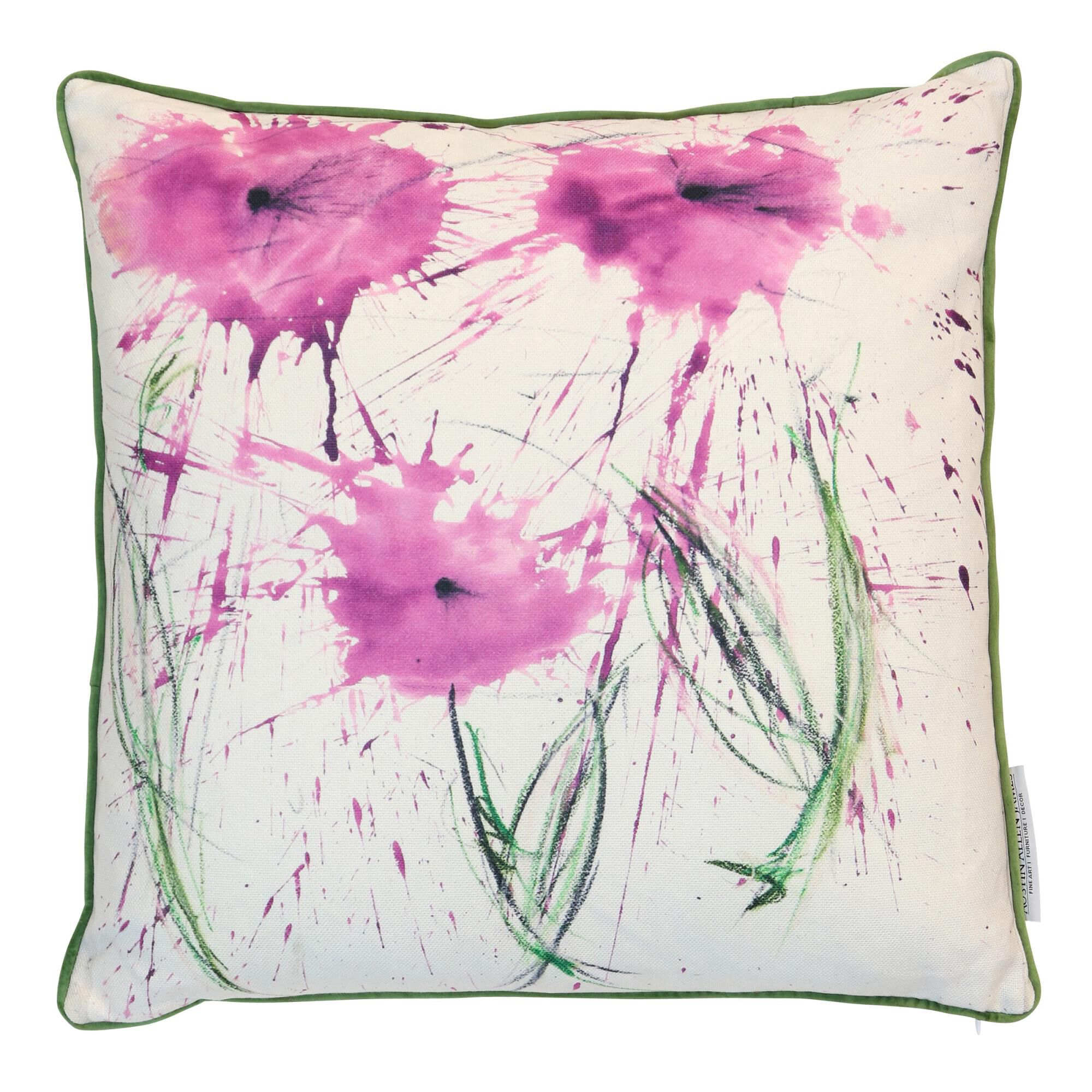 Shown in Soft Ivory, Magenta, Muted Green finish