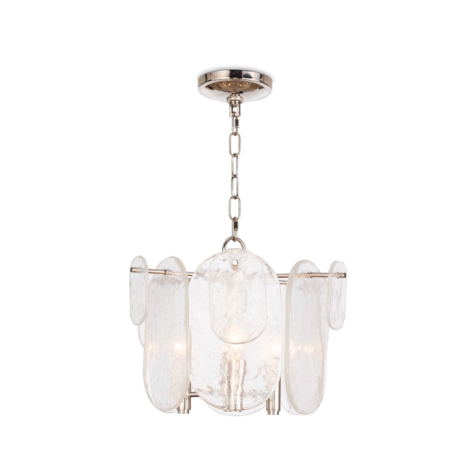 Shown in Polished Nickel finish and Water glass