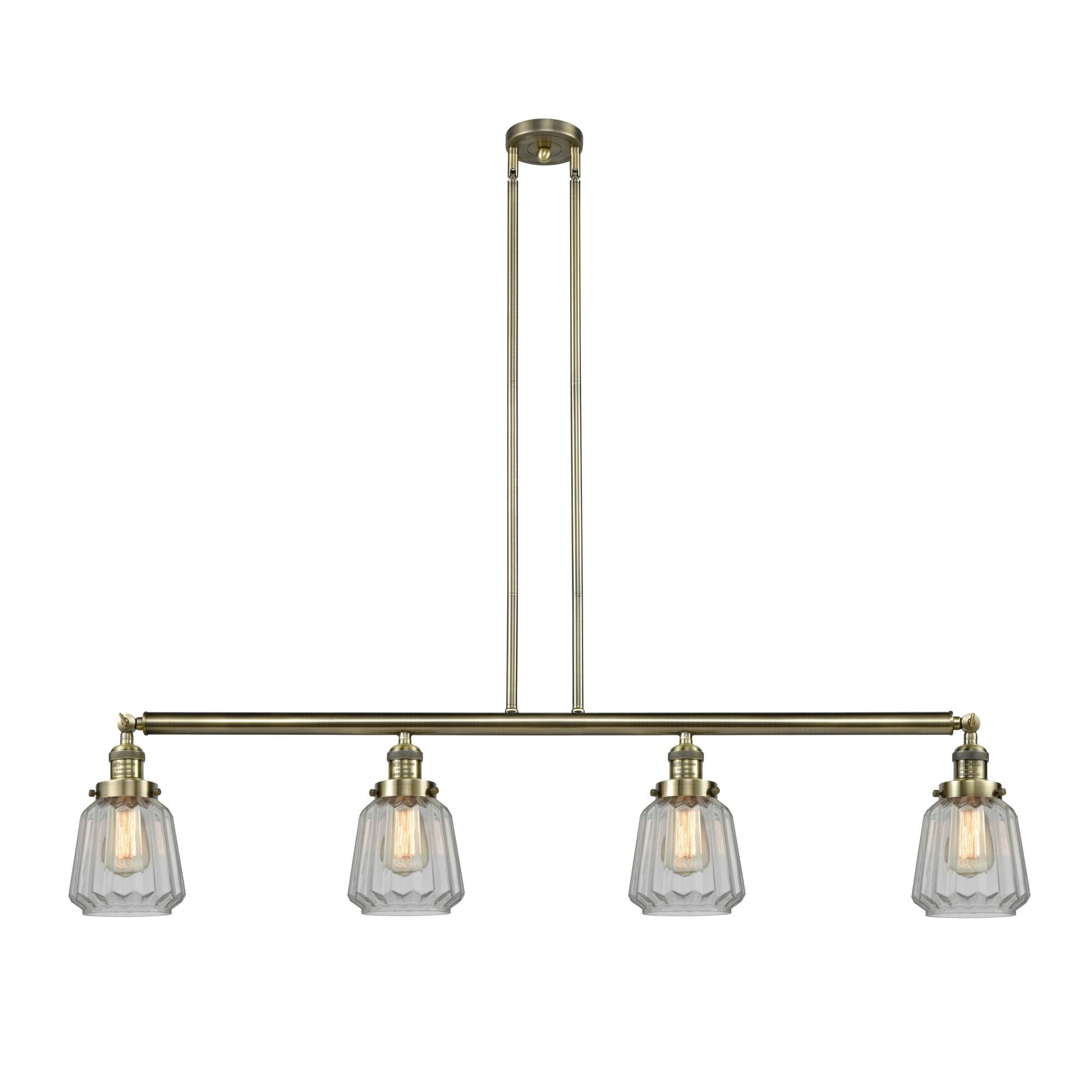 Bruno Marashlian Chatham 48 Inch 4 Light LED Linear Suspension Light by Innovations Lighting