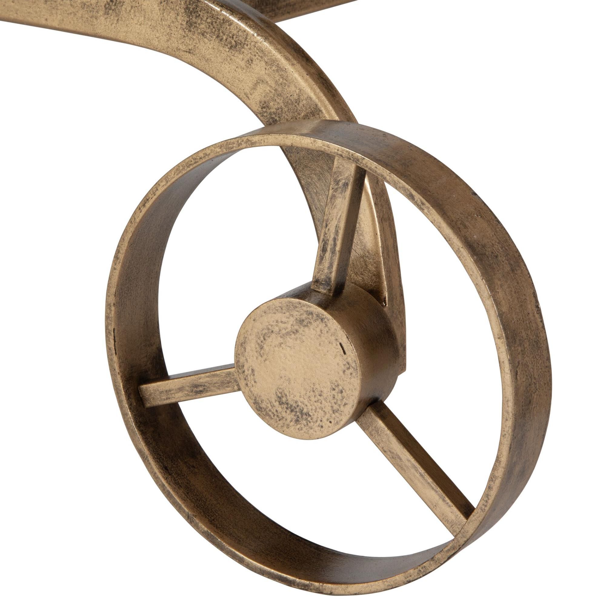 Shown in Antique Brass finish