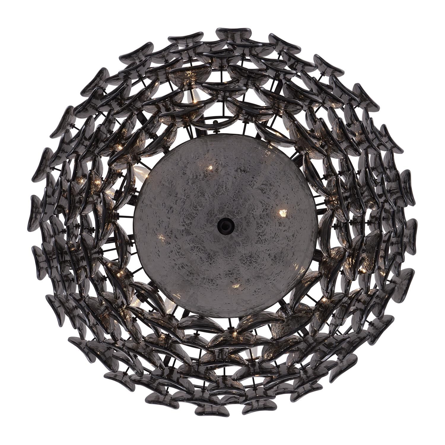 Uroko 34 Inch Chandelier by Kalco Lighting