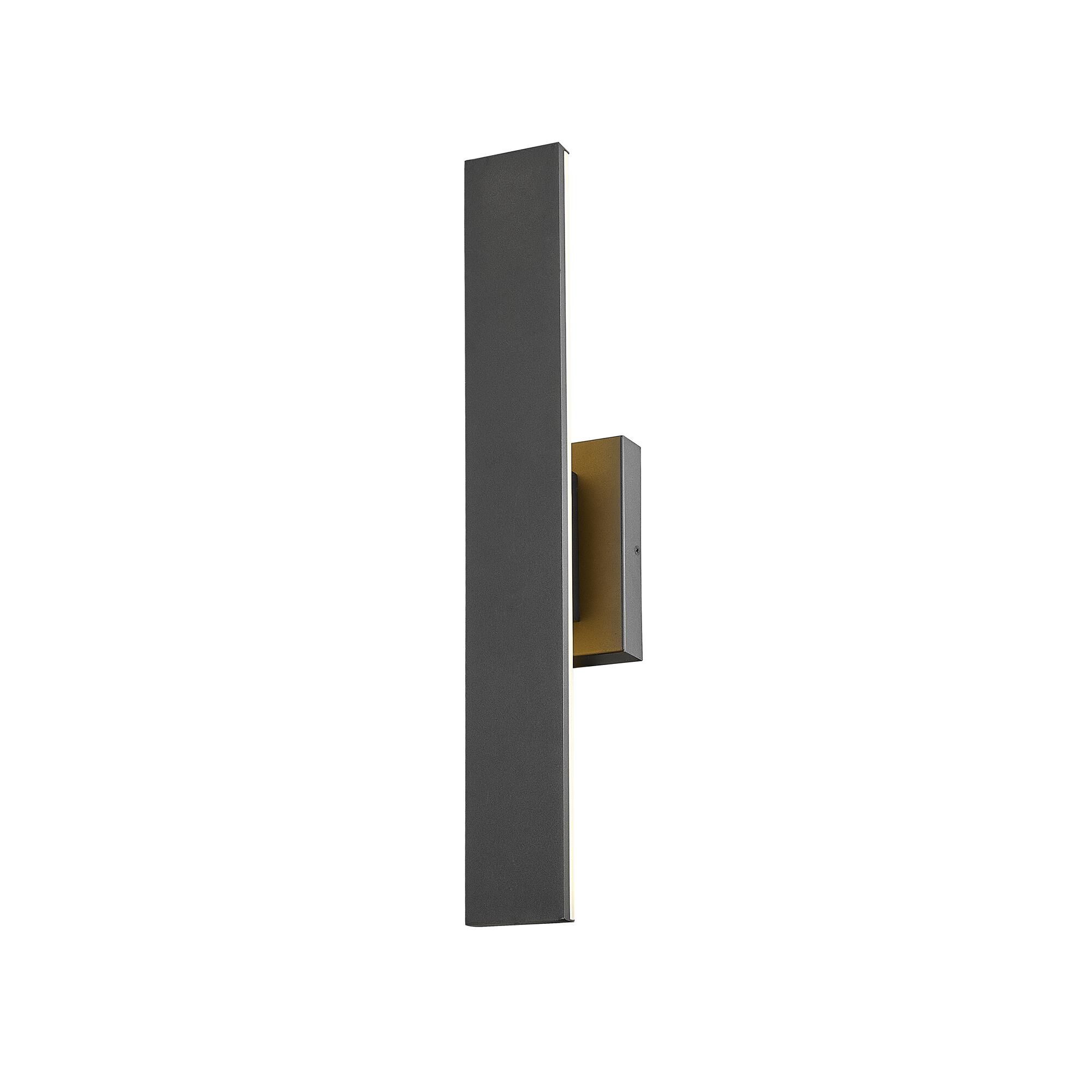 Shown in Sand Black finish and White glass and White shade
