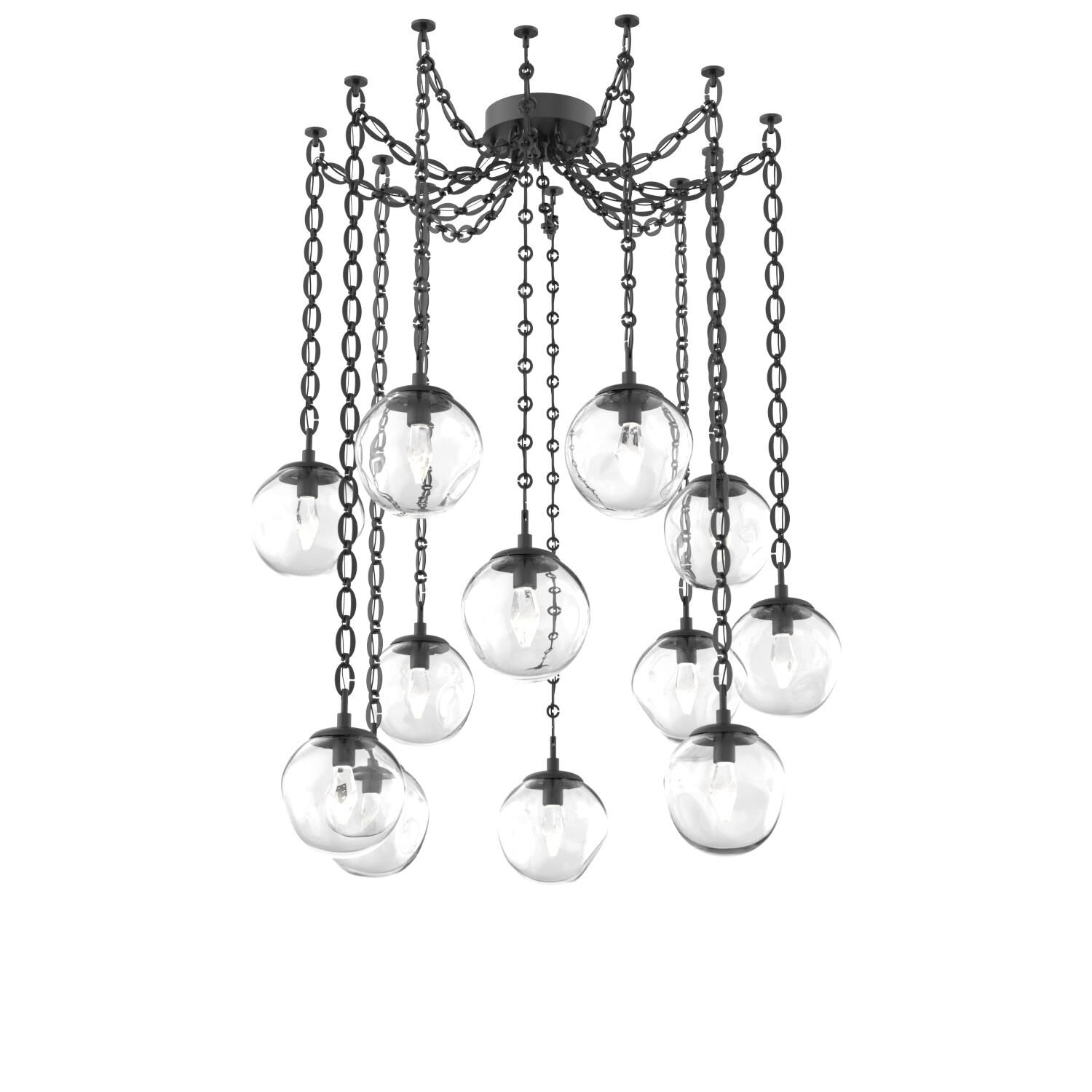 Levi Wilson Aster Multi Light Pendant by Hammerton Studio