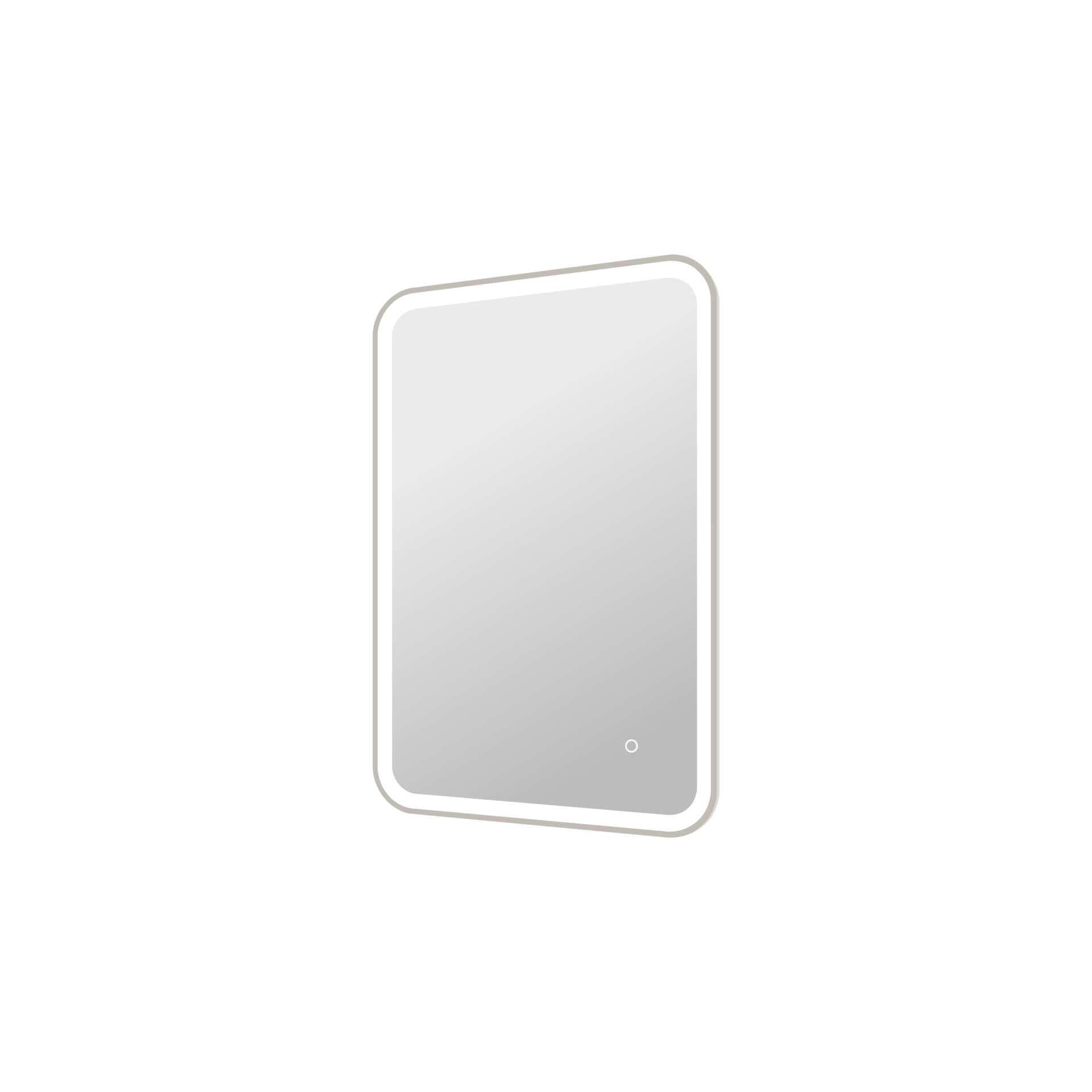 Harmoni 36 Inch Rectangular LED Lighted Mirror by Elegant Decor