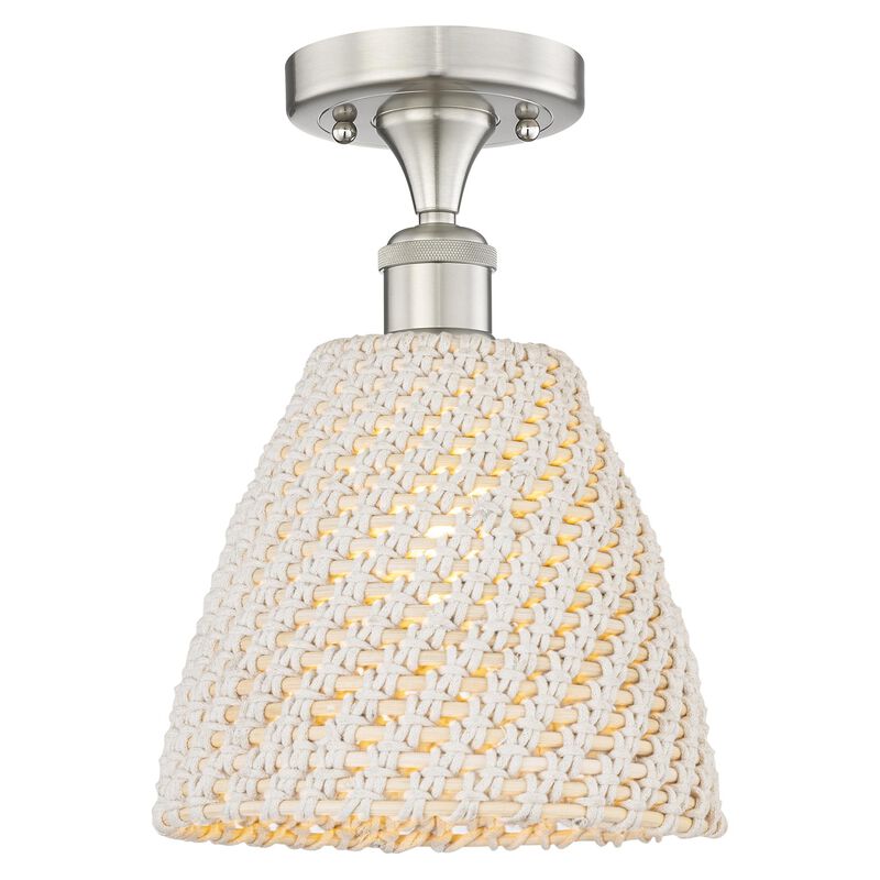 Bruno Marashlian Bristol Natural 9 Inch Semi Flush Mount by Innovations Lighting
