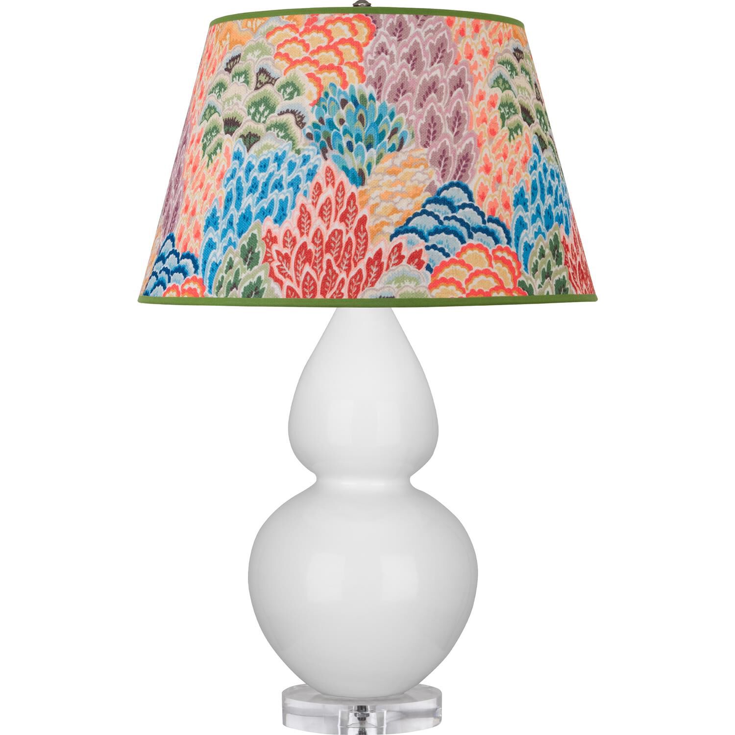 Double Gourd 31 Inch Table Lamp by Robert Abbey