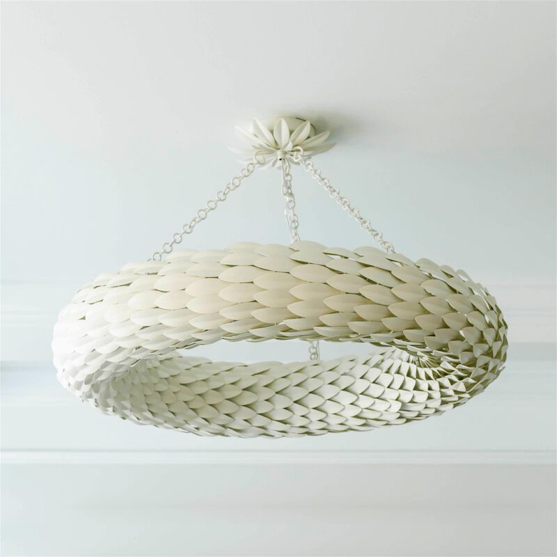 Broche Large Pendant Light by Crystorama