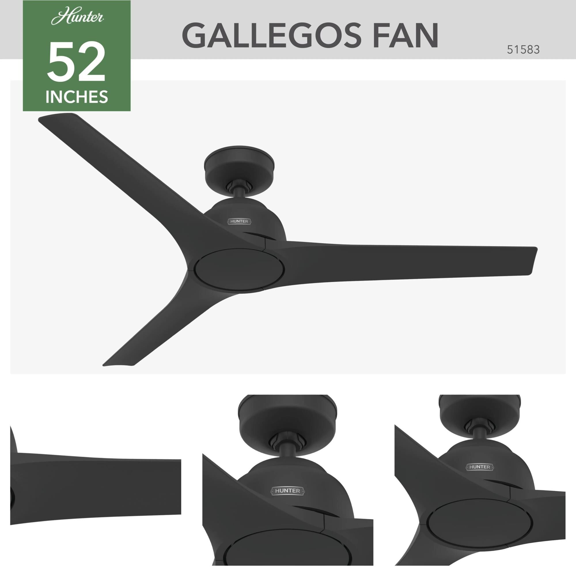 Gallegos Ceiling Fan by Hunter Fan