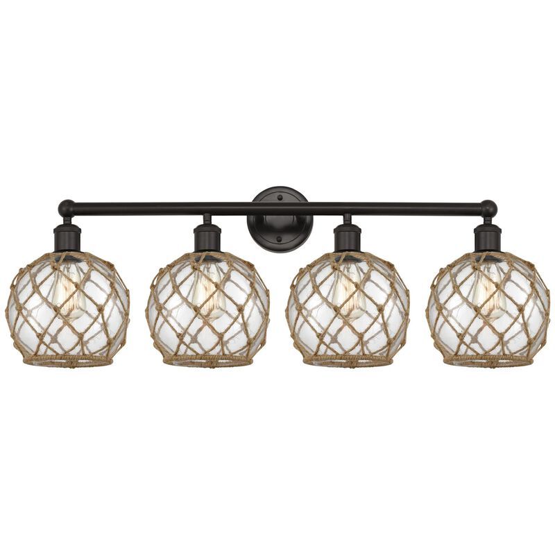 Bruno Marashlian Farmhouse Rope 35 Inch Bath Vanity Light by Innovations Lighting