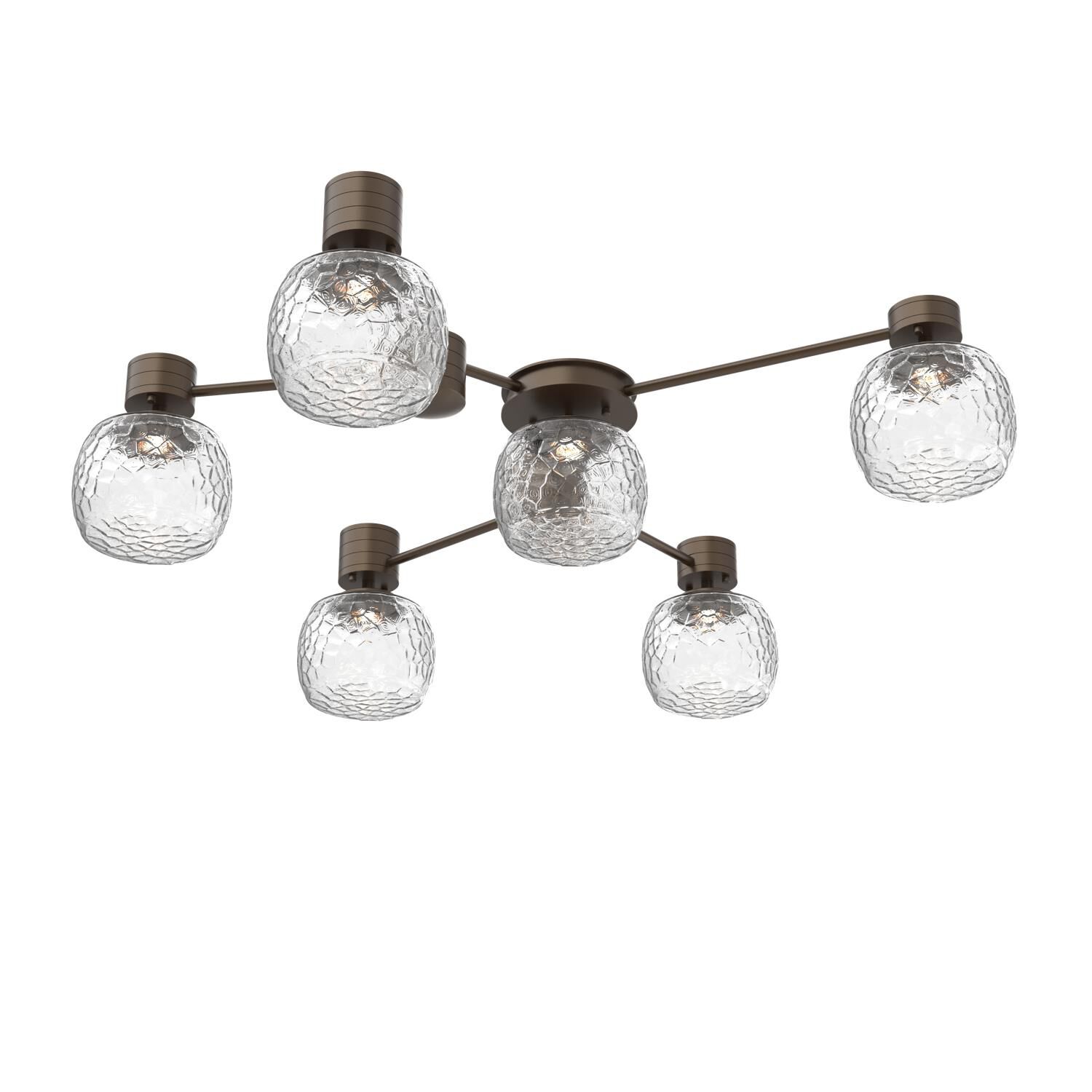 Shown in Flat Bronze finish and Clear glass