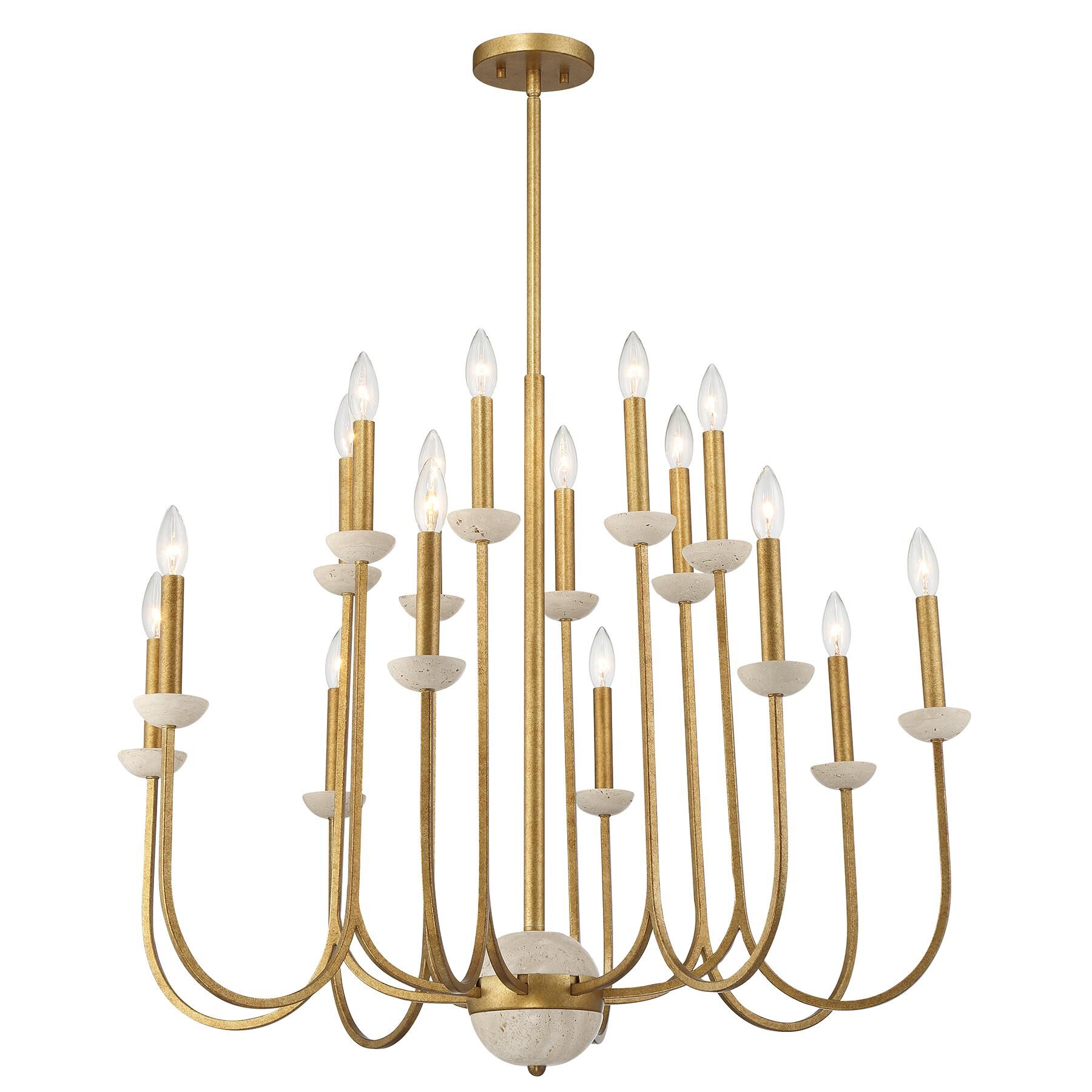 Oakhurst 36 Inch Chandelier by Savoy House