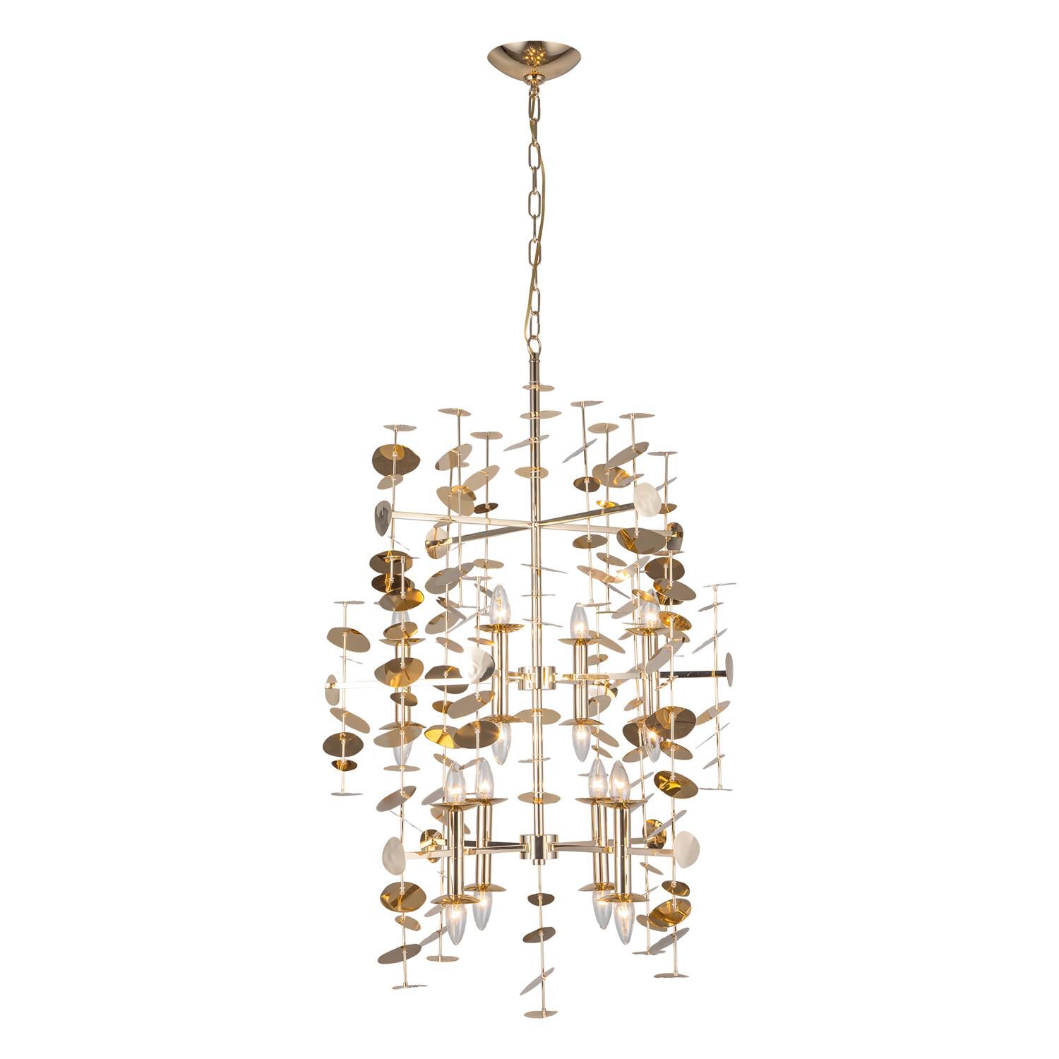 Elisa Carlucci Yukari 16 Light Chandelier by Alora Lighting