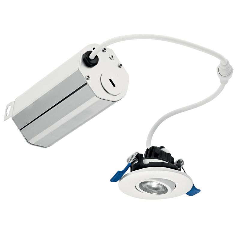Gimbal 15 Inch 15 Inch 1 Light Dimmable 5 Watt Recessed Single Spot Downlights LED by Kichler Lighting