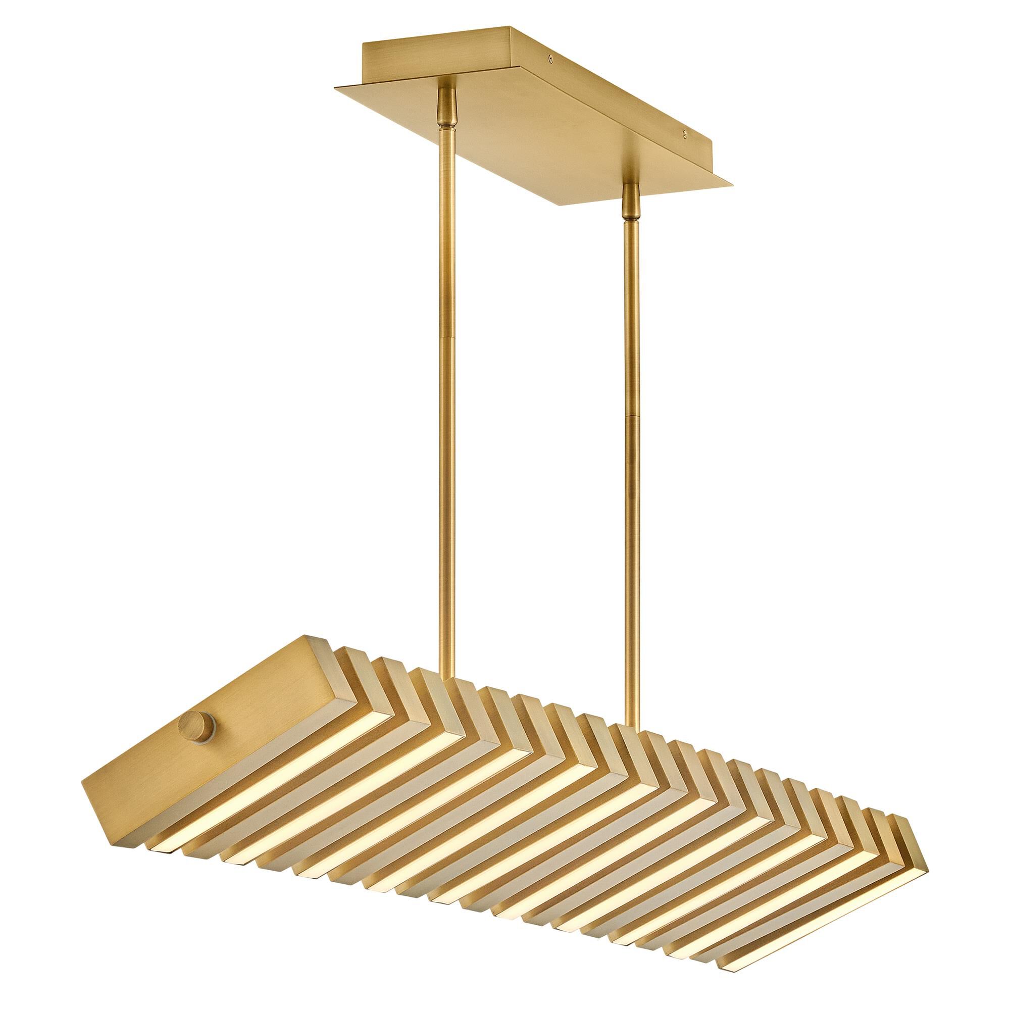 Shown in Lacquered Brass finish and Polycarbonate Lens glass