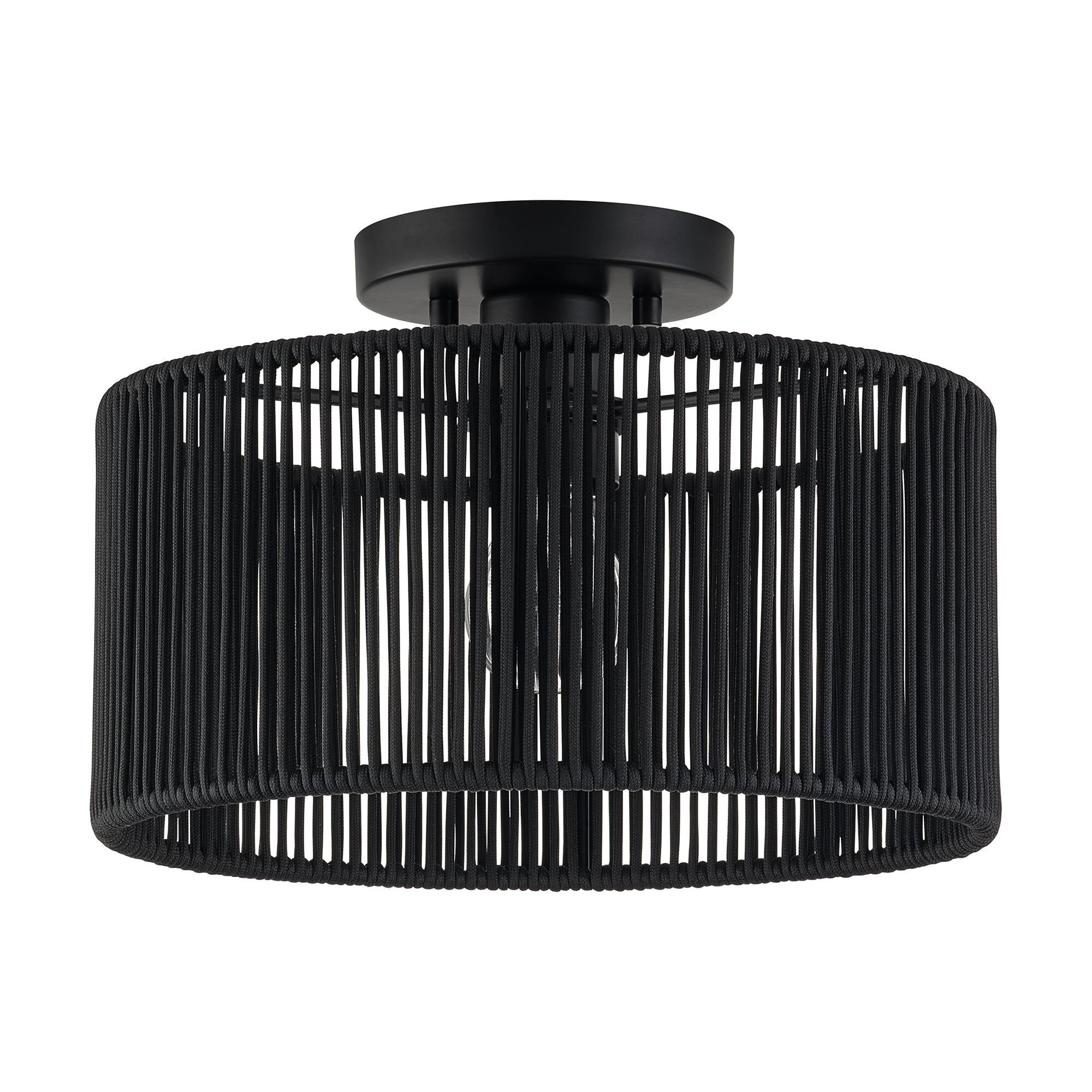 Acordia 12 Inch Semi Flush Mount by Livex Lighting