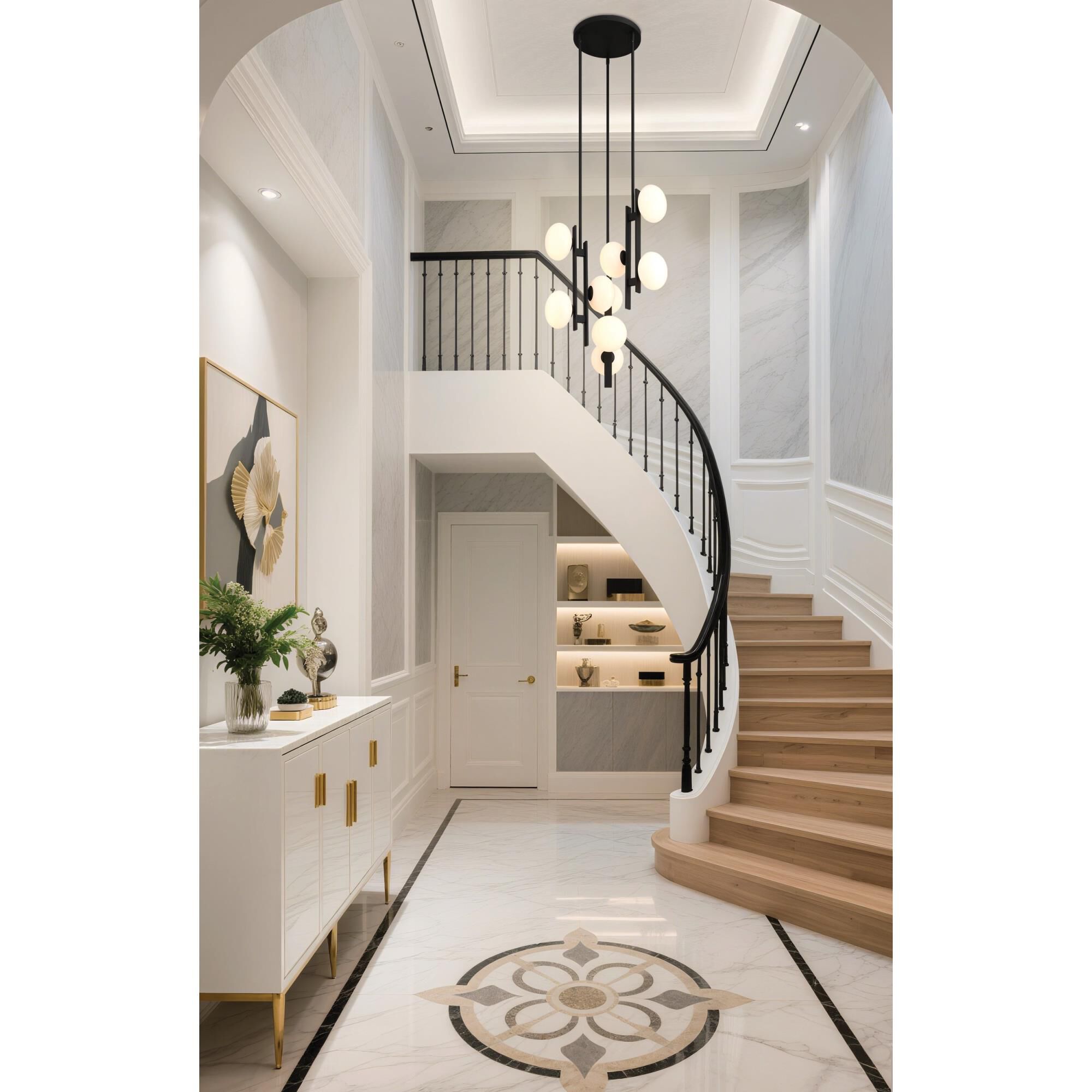 Julep 22 Inch Chandelier by Eglo Lighting