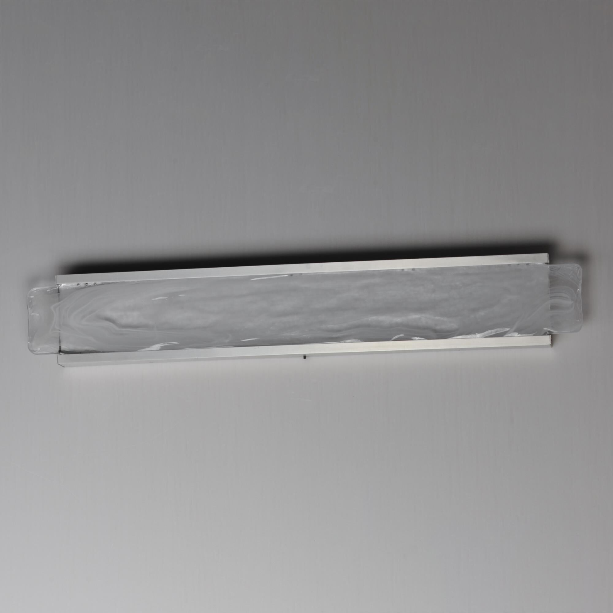 Shown in Satin Nickel finish and White Spiral glass