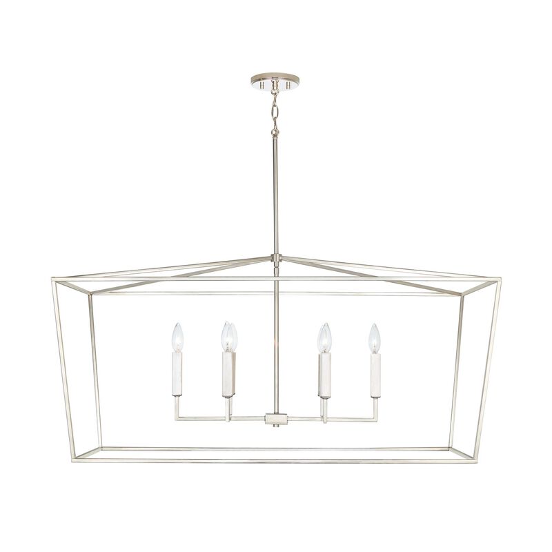 Thea 42 Inch 6 Light Linear Suspension Light by Capital Lighting Fixture Company