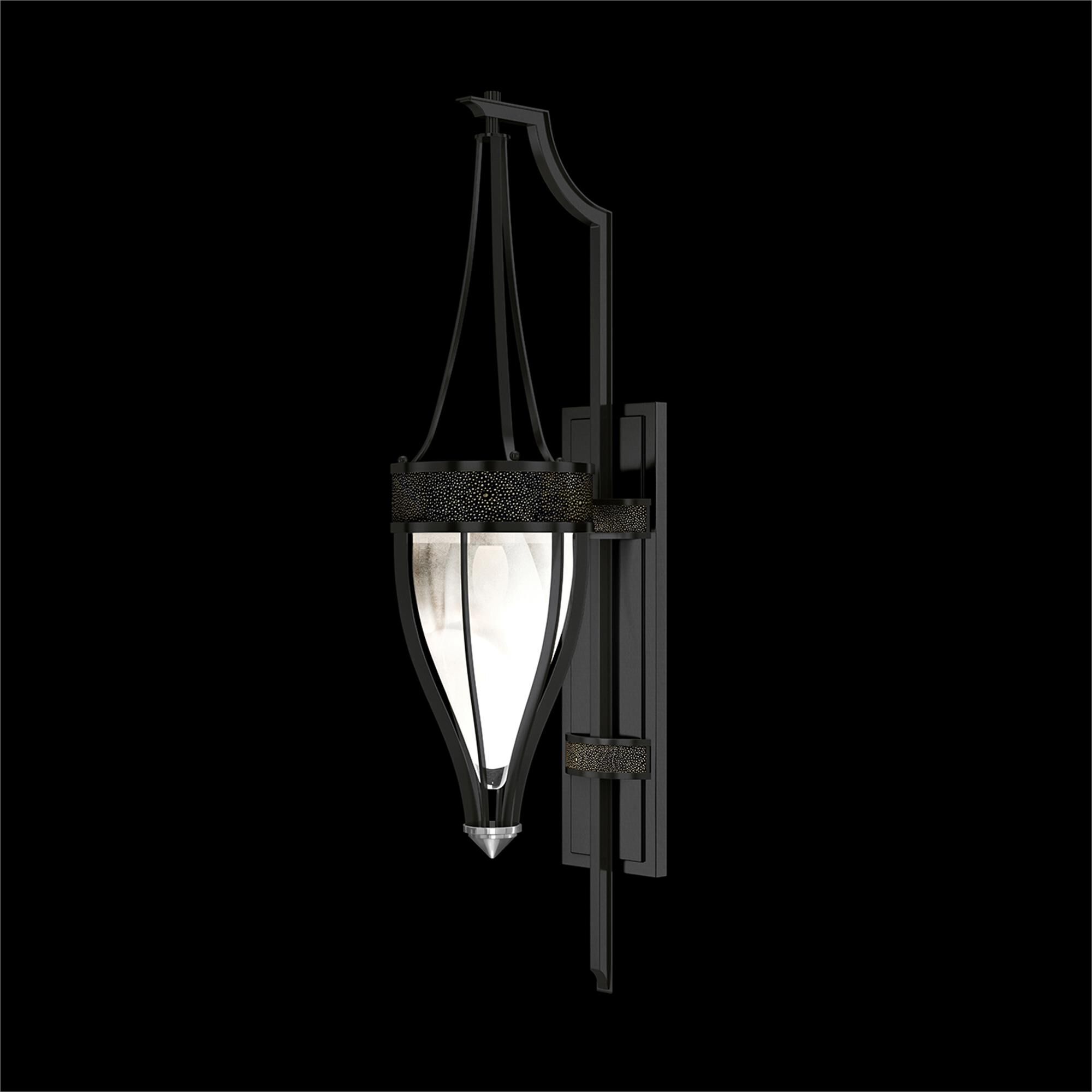 Shown in Black Iron and Nickel  finish and Black Knight accent
