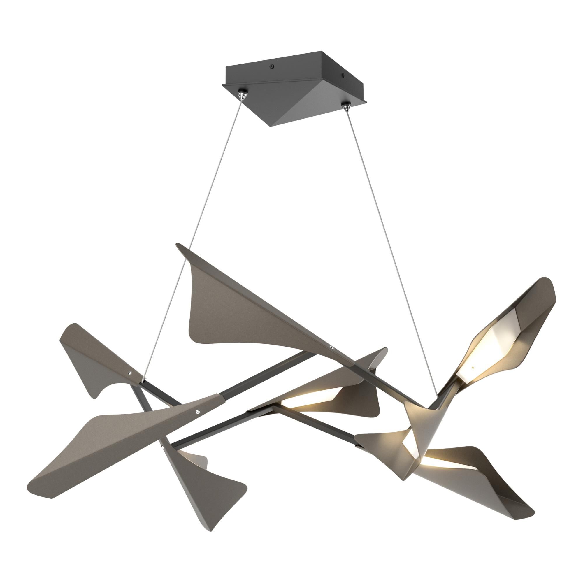 Plume Multi Light Pendant by Hubbardton Forge