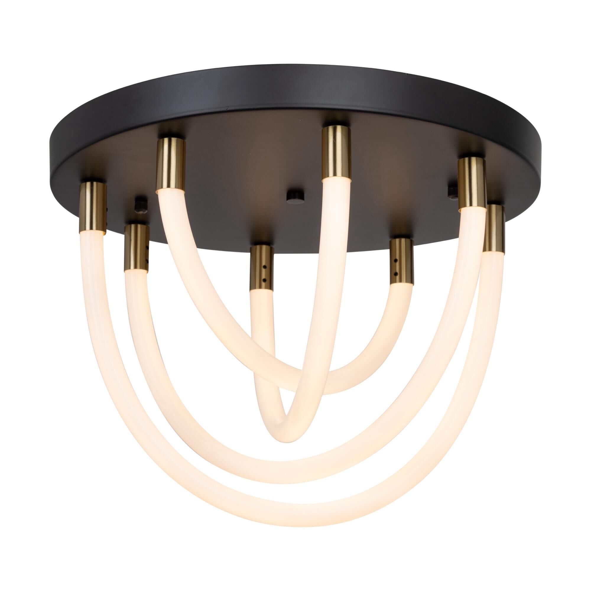 Kevin Kraemer Cascata 15 Inch 4 Light Semi Flush Mount,