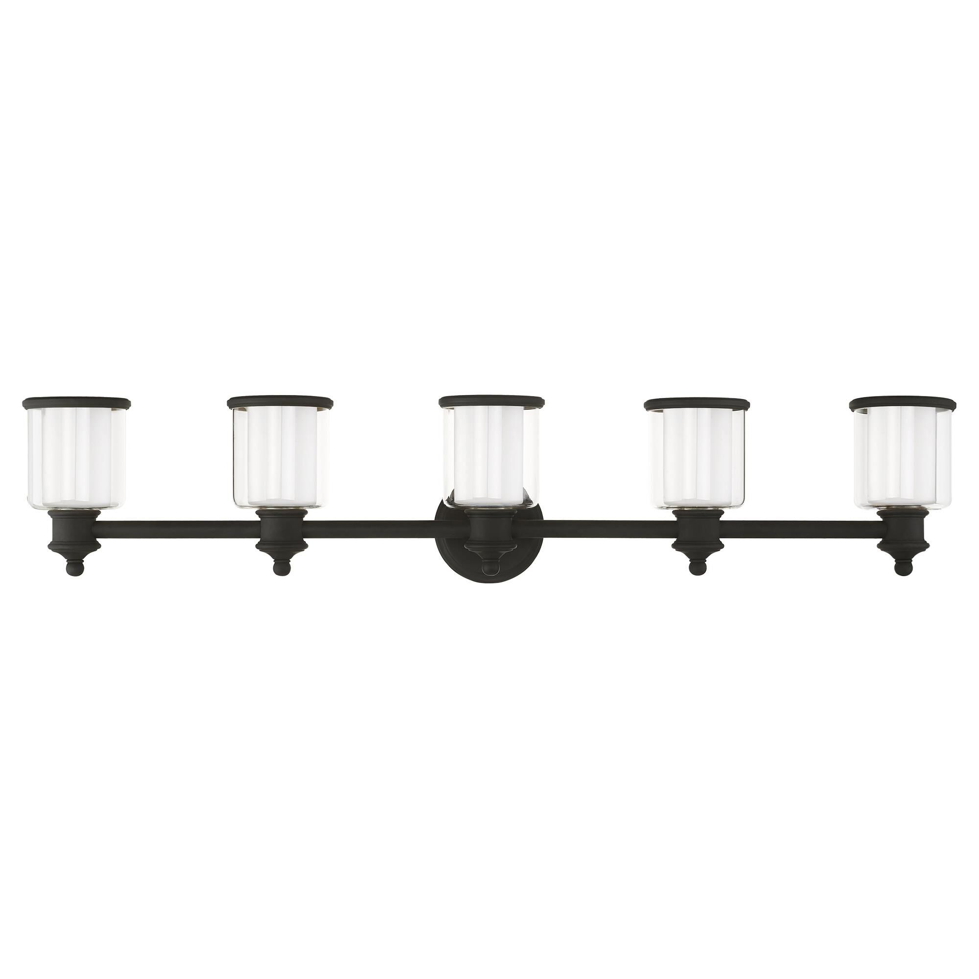Middlebush 45 Inch 5 Light Bath Vanity Light by Livex Lighting