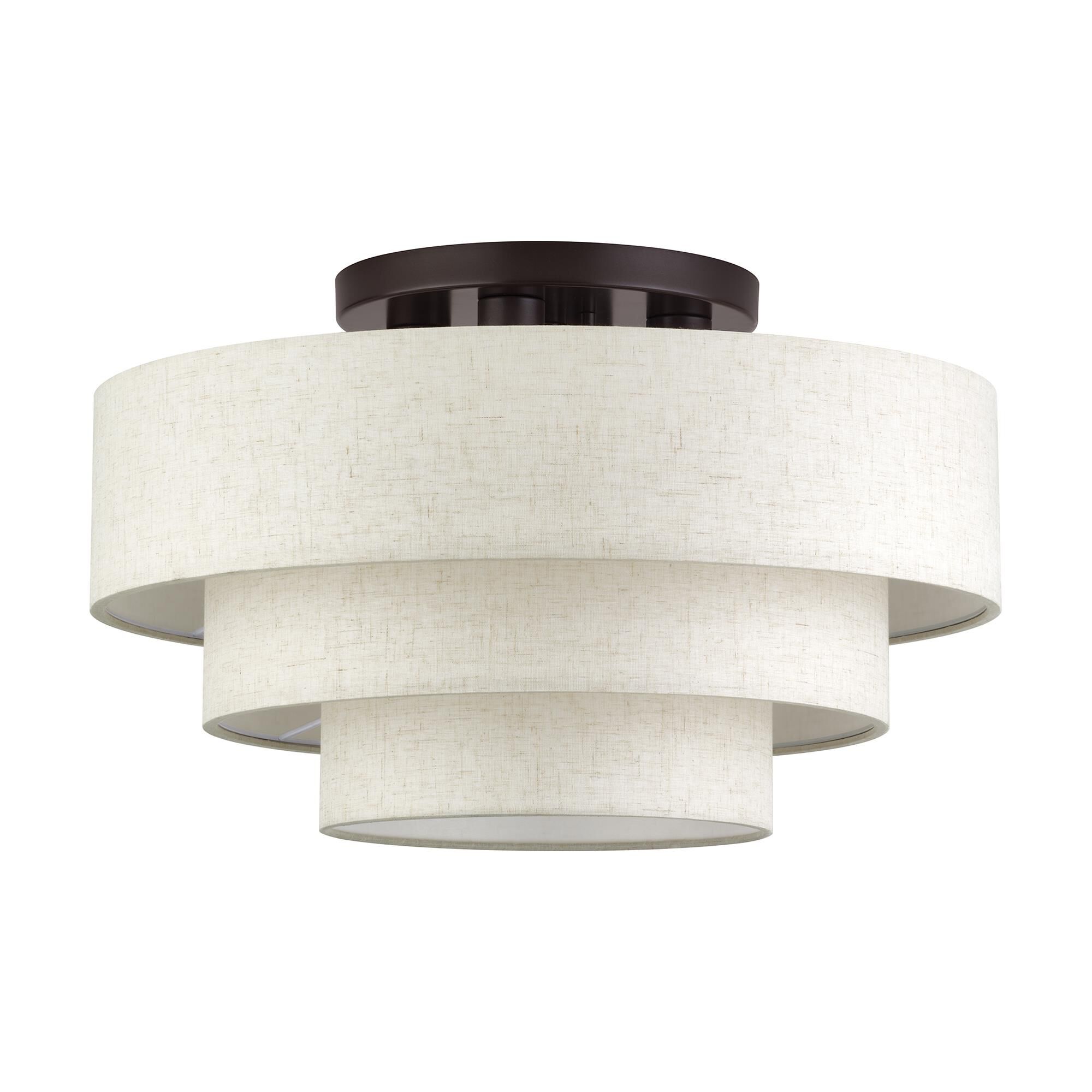 Manorwood 21 Inch Semi Flush Mount by Livex Lighting