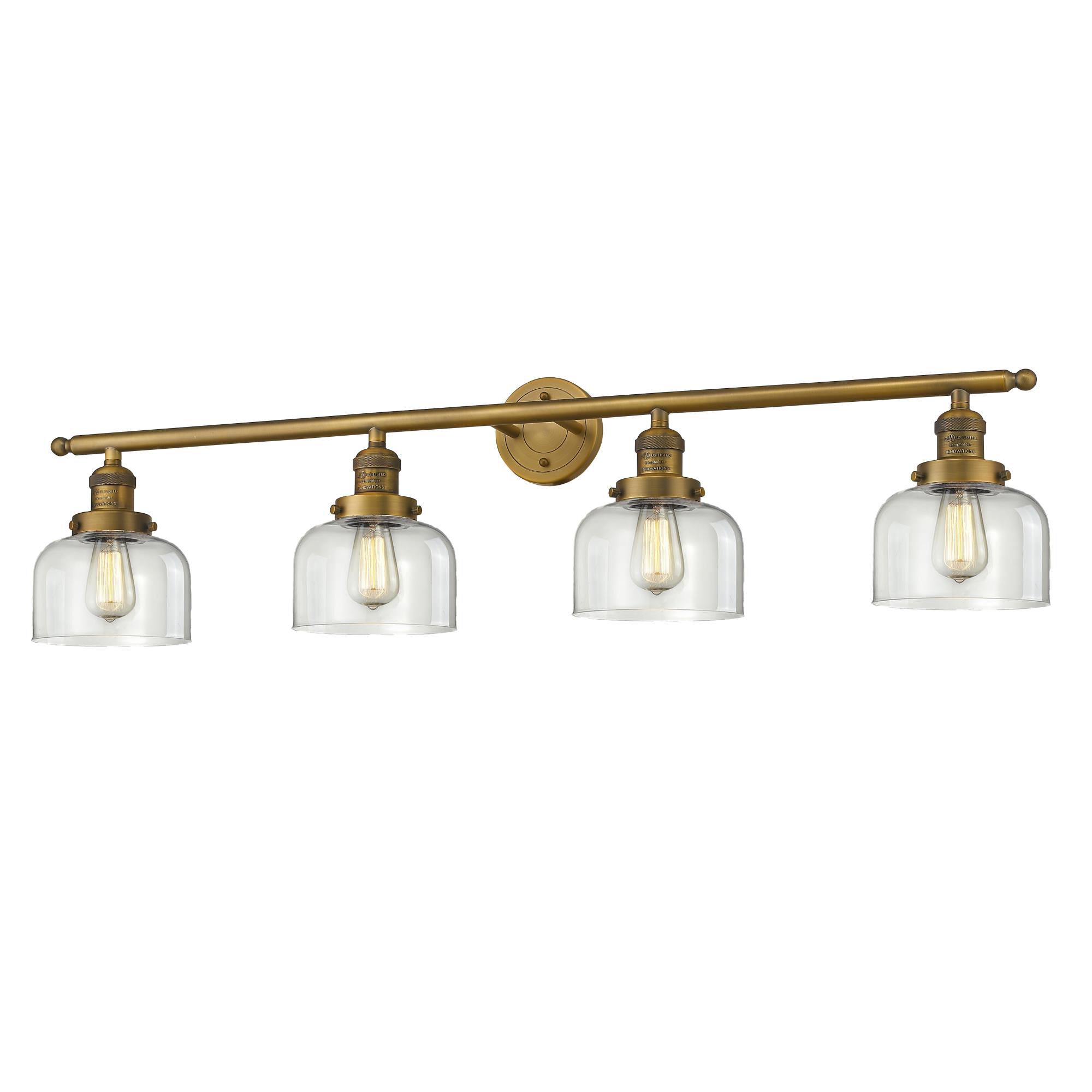 Bruno Marashlian Large Bell 44 Inch 4 Light Bath Vanity Light by Innovations Lighting