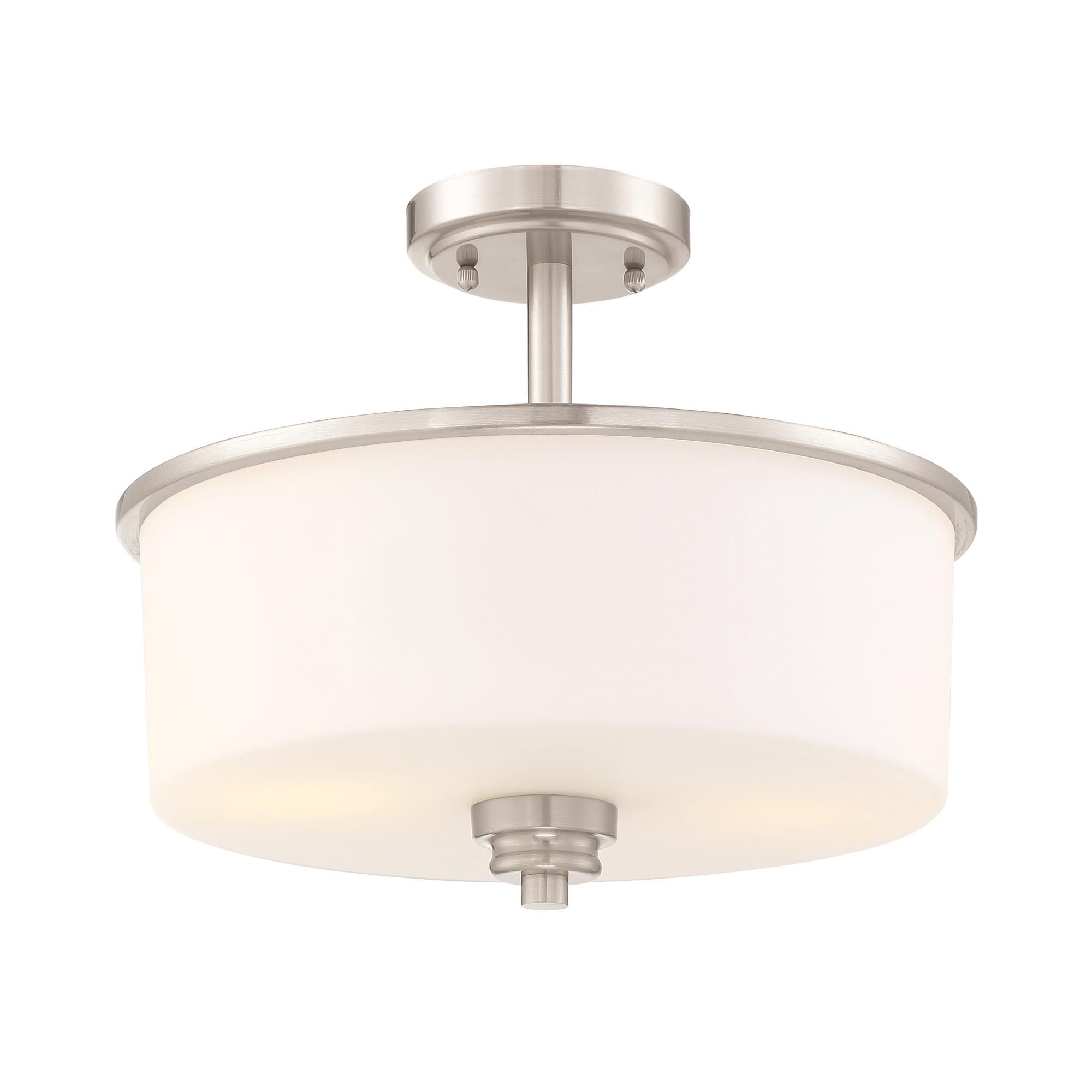 Bolden 13 Inch 2 Light Semi Flush Mount by Craftmade