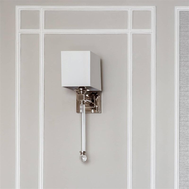 Crystal Tail Large Wall Sconce by Regina Andrew