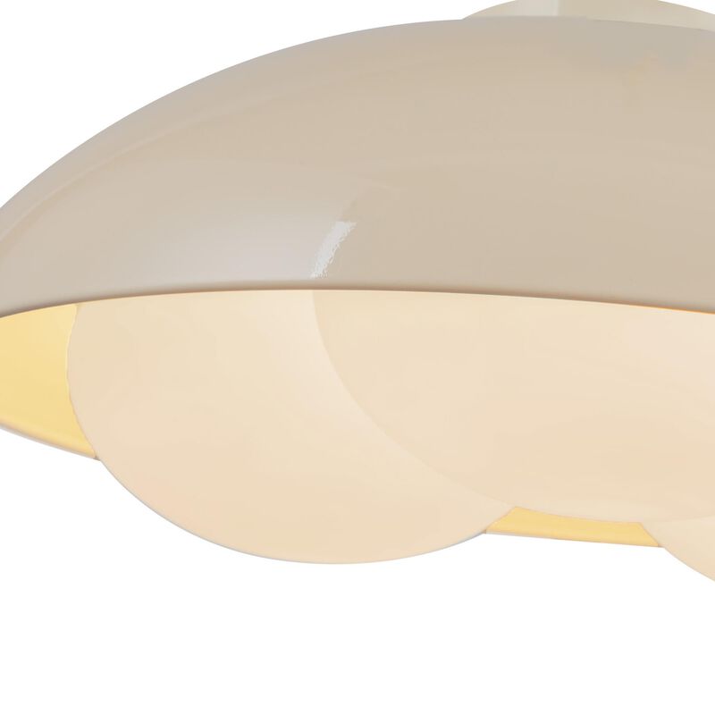 Robyn 16 Inch 3 Light Flush Mount by Alora Mood