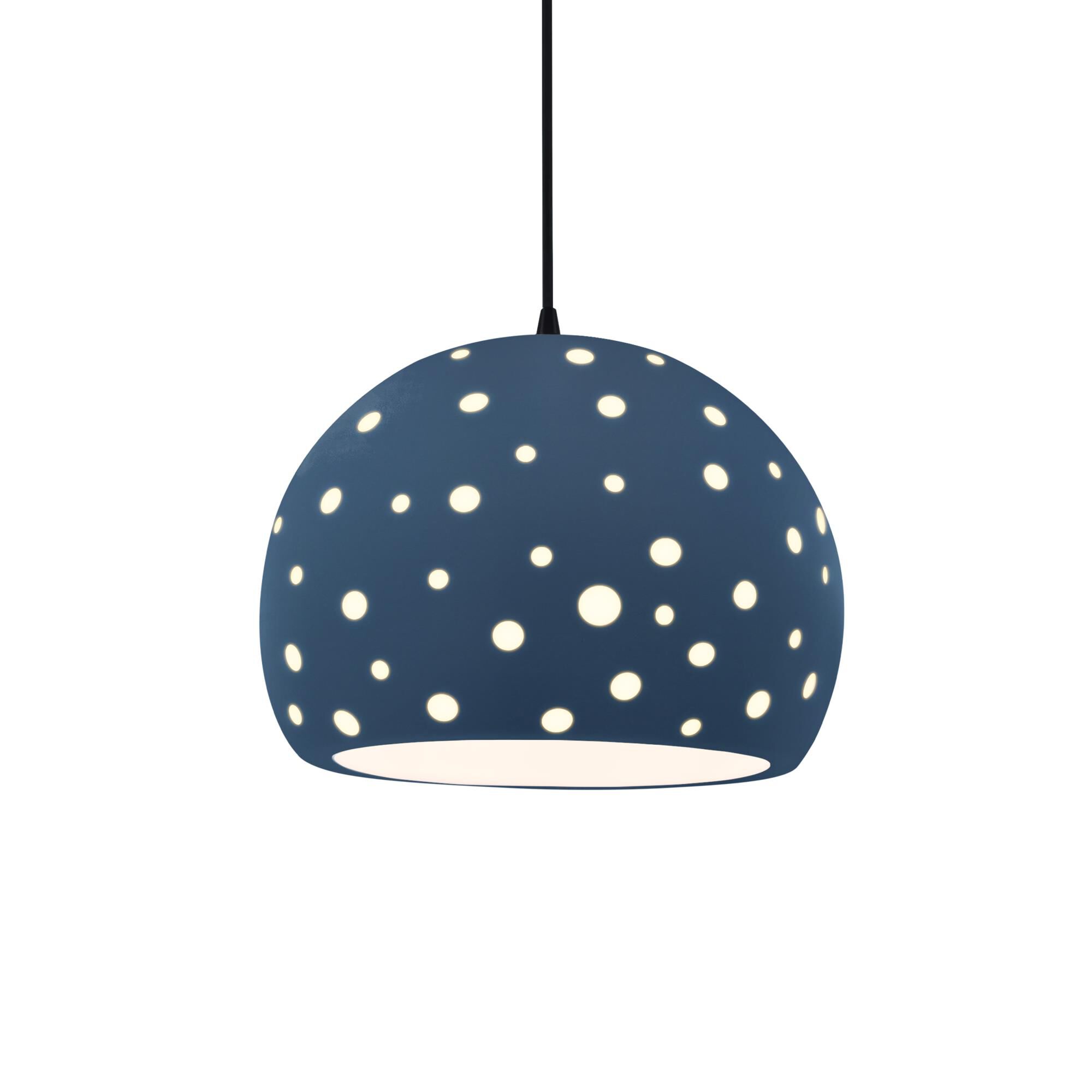 Shown in Matte Black finish and Midnight Sky shade