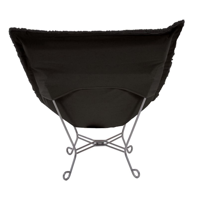 Scroll Puff Accent Chair by Howard Elliott