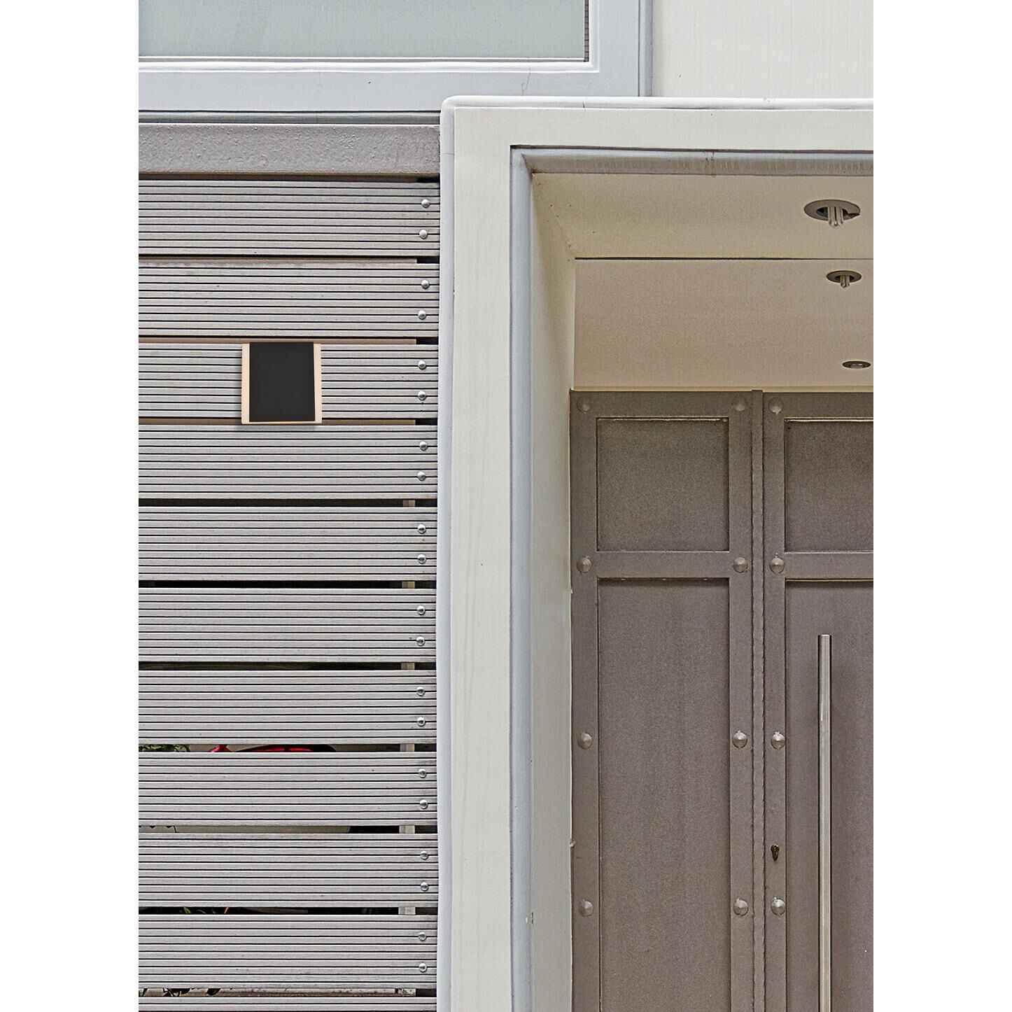 Elegant Lighting Raine 7 Inch Tall LED Outdoor Wall Light