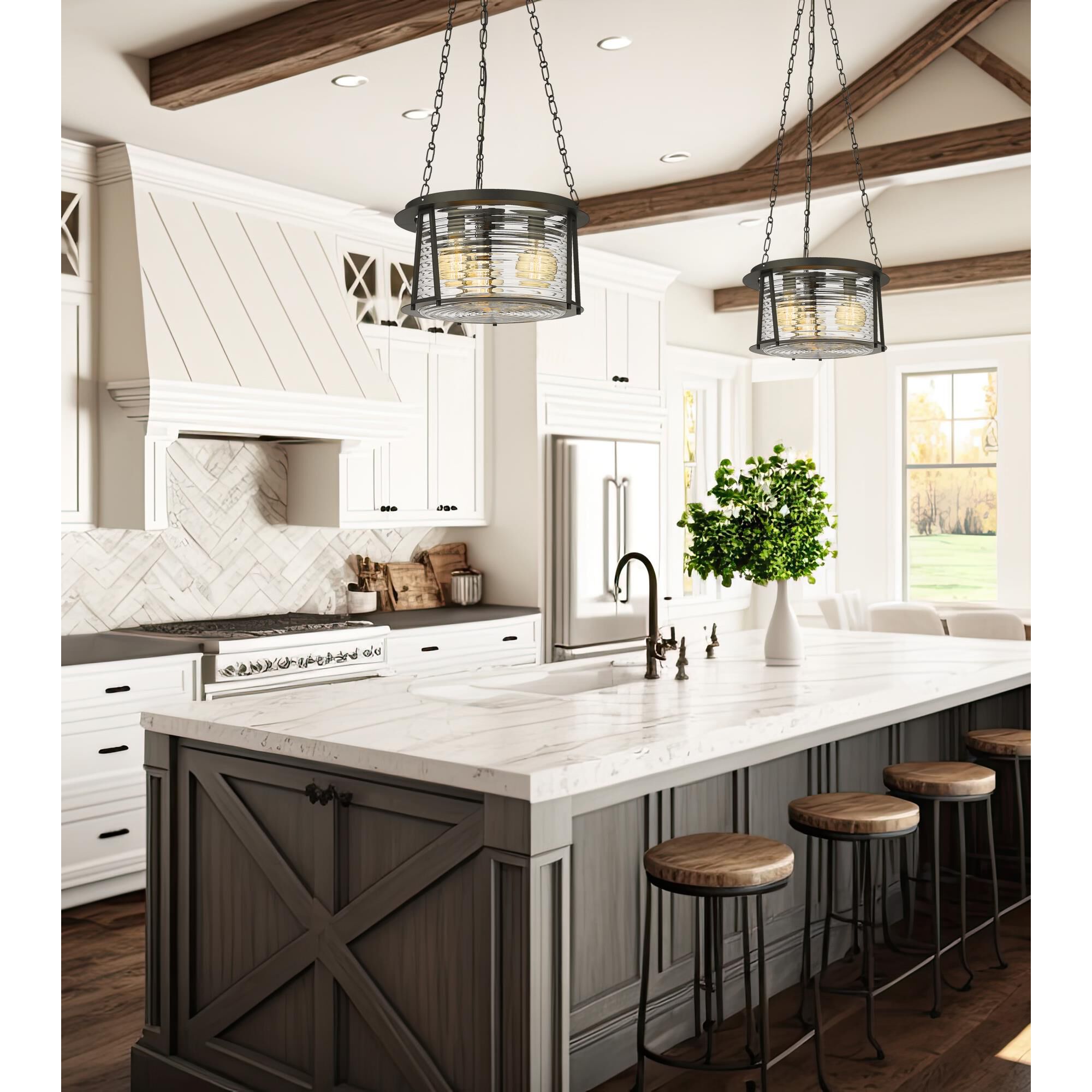 Cape Harbor Pendant 18 Inch Large Pendant by Z-Lite