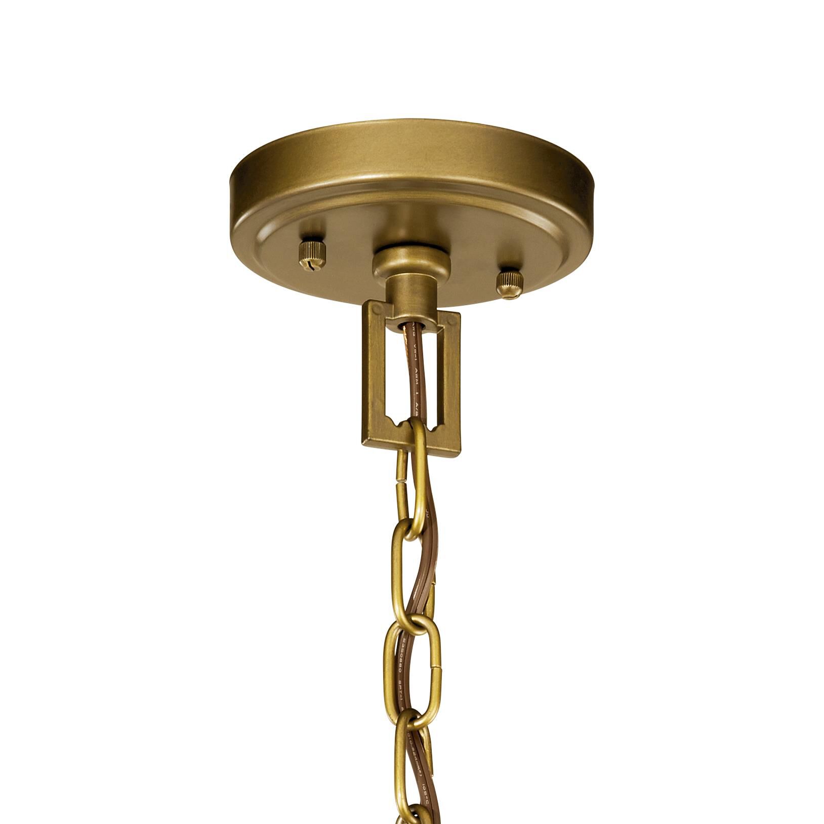 Shown in Natural Brass finish