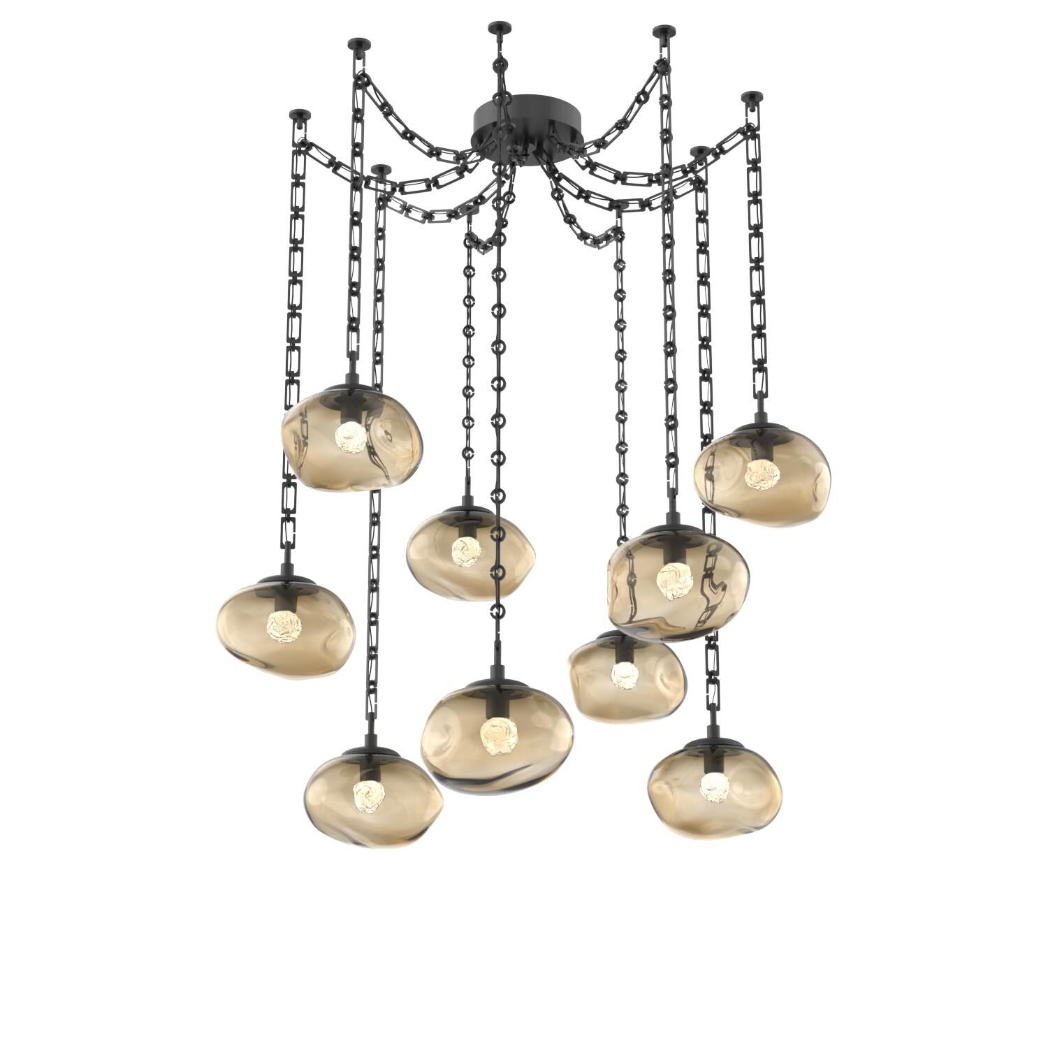 Levi Wilson Nova Multi Light Pendant by Hammerton Studio