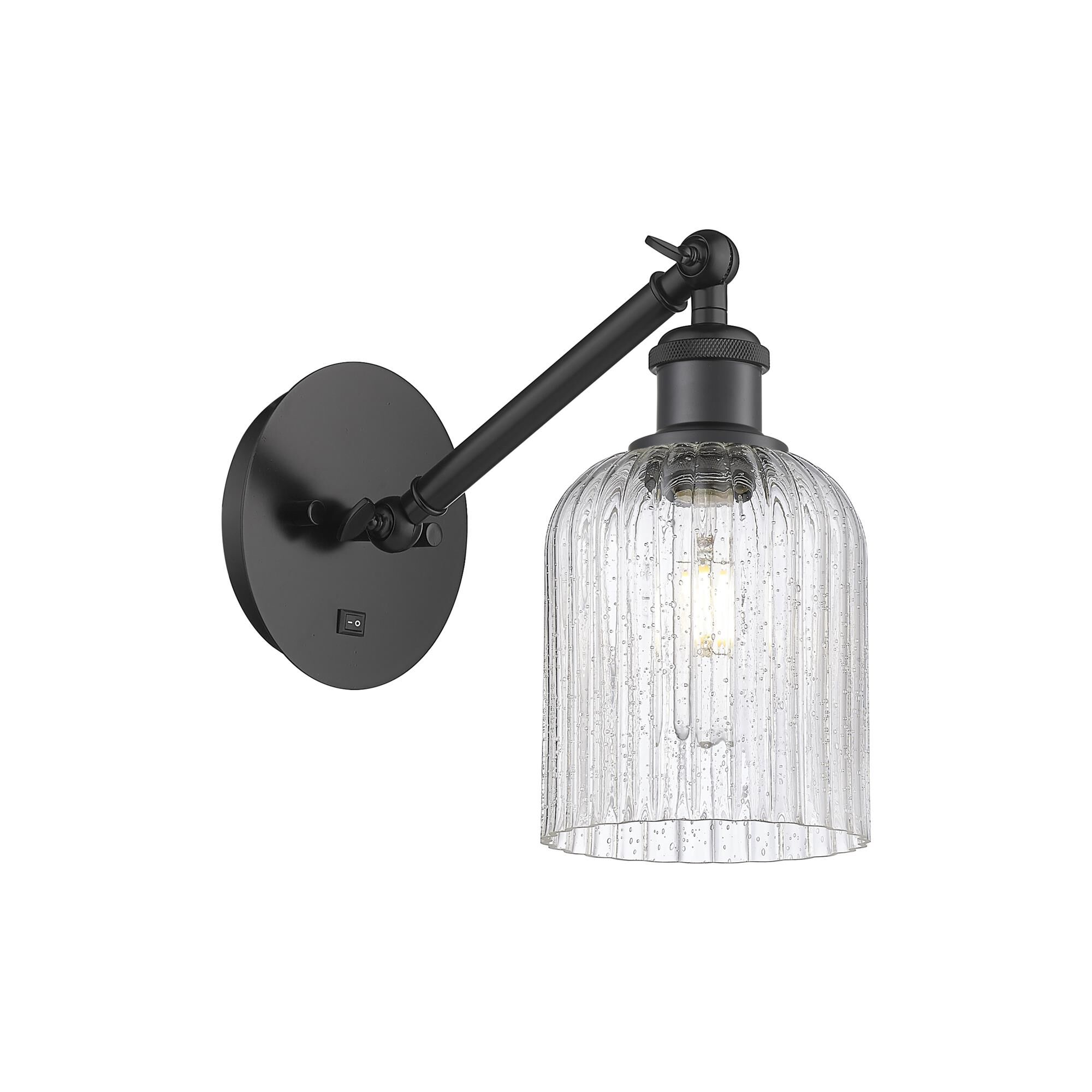 Shown in Matte Black finish and Seedy shade