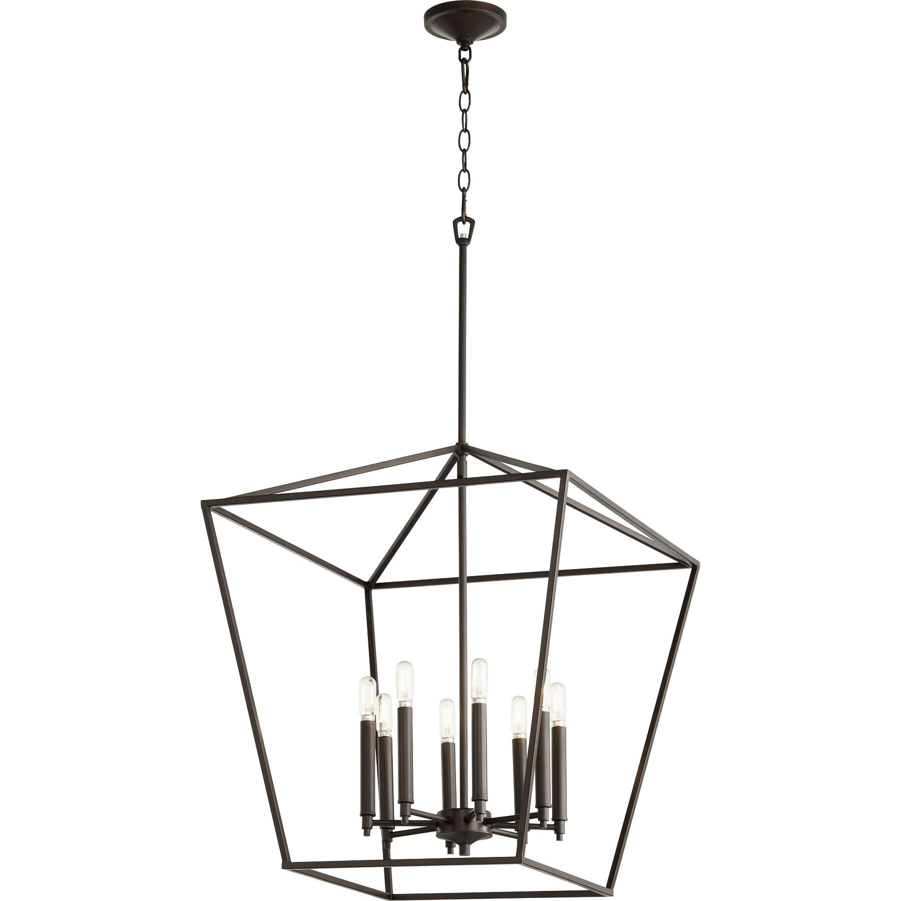 Gabriel 22 Inch Cage Pendant by Quorum International