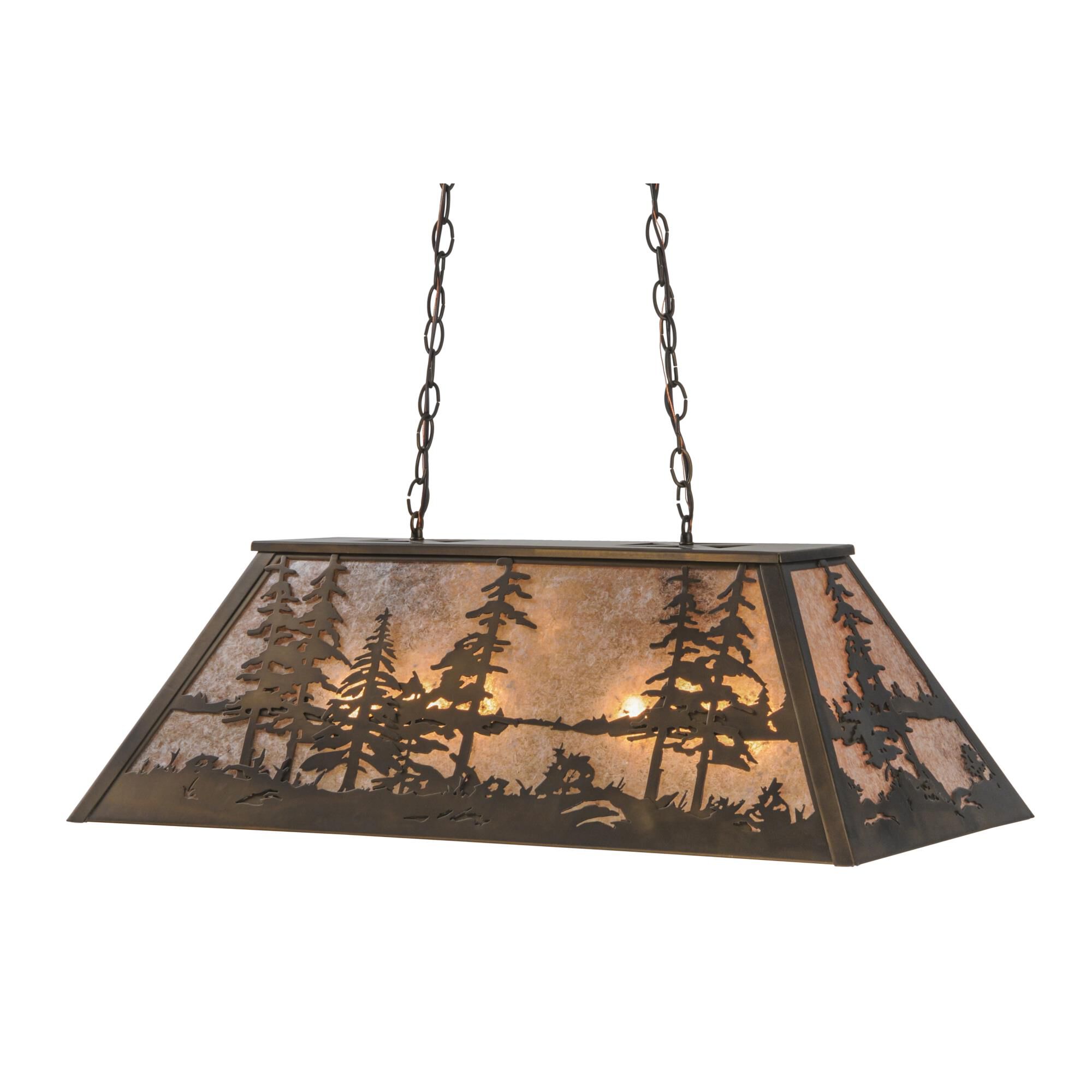 Tall Pines 33 Inch Large Pendant by Meyda Lighting