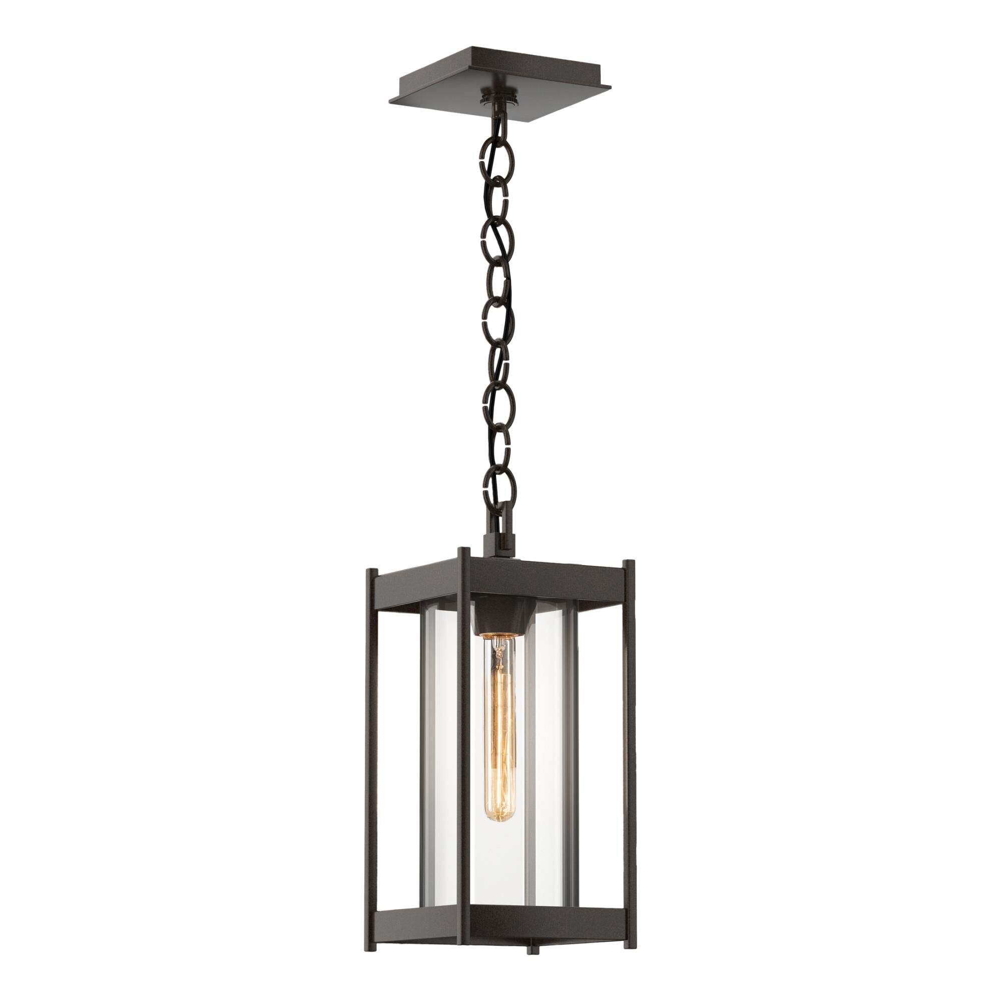 Shown in Coastal Bronze finish and Clear glass and Clear Glass shade