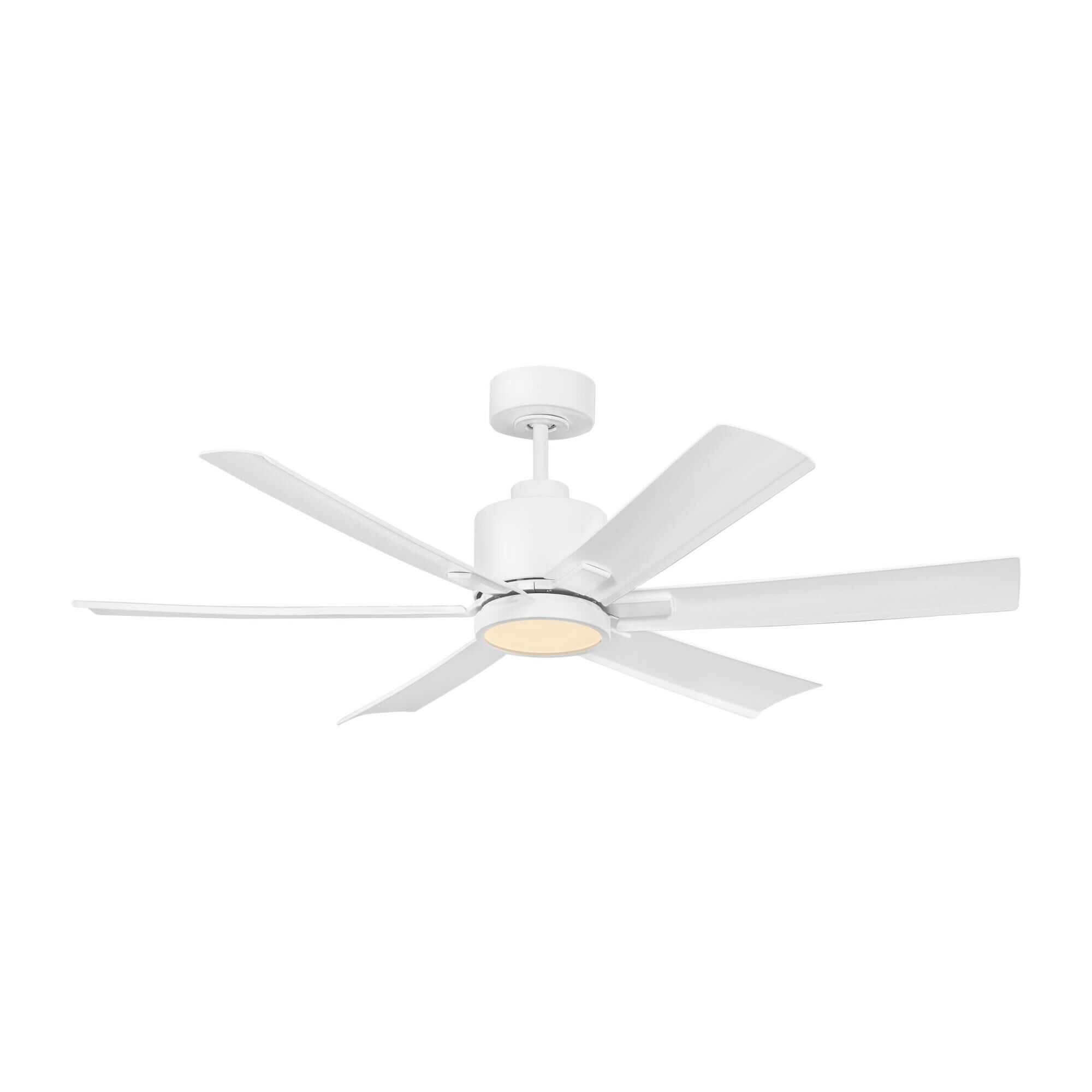Sean Lavin Flera Smart 52 Inch Ceiling Fan with Light Kit by Generation Lighting