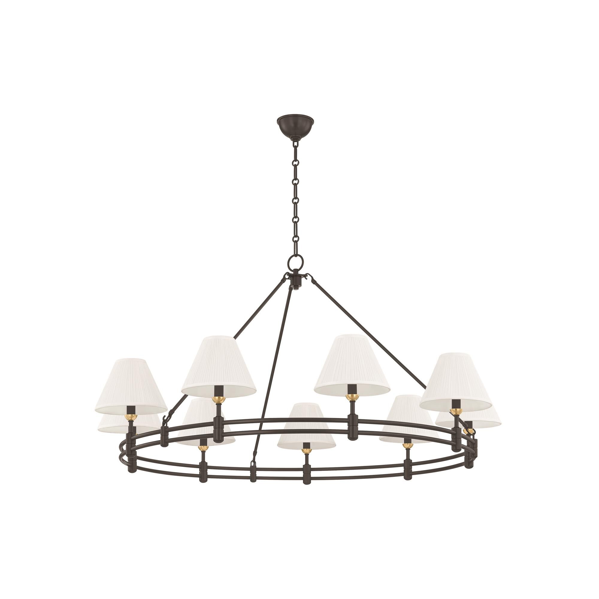 Shown in Aged Brass and Distressed Bronze finish