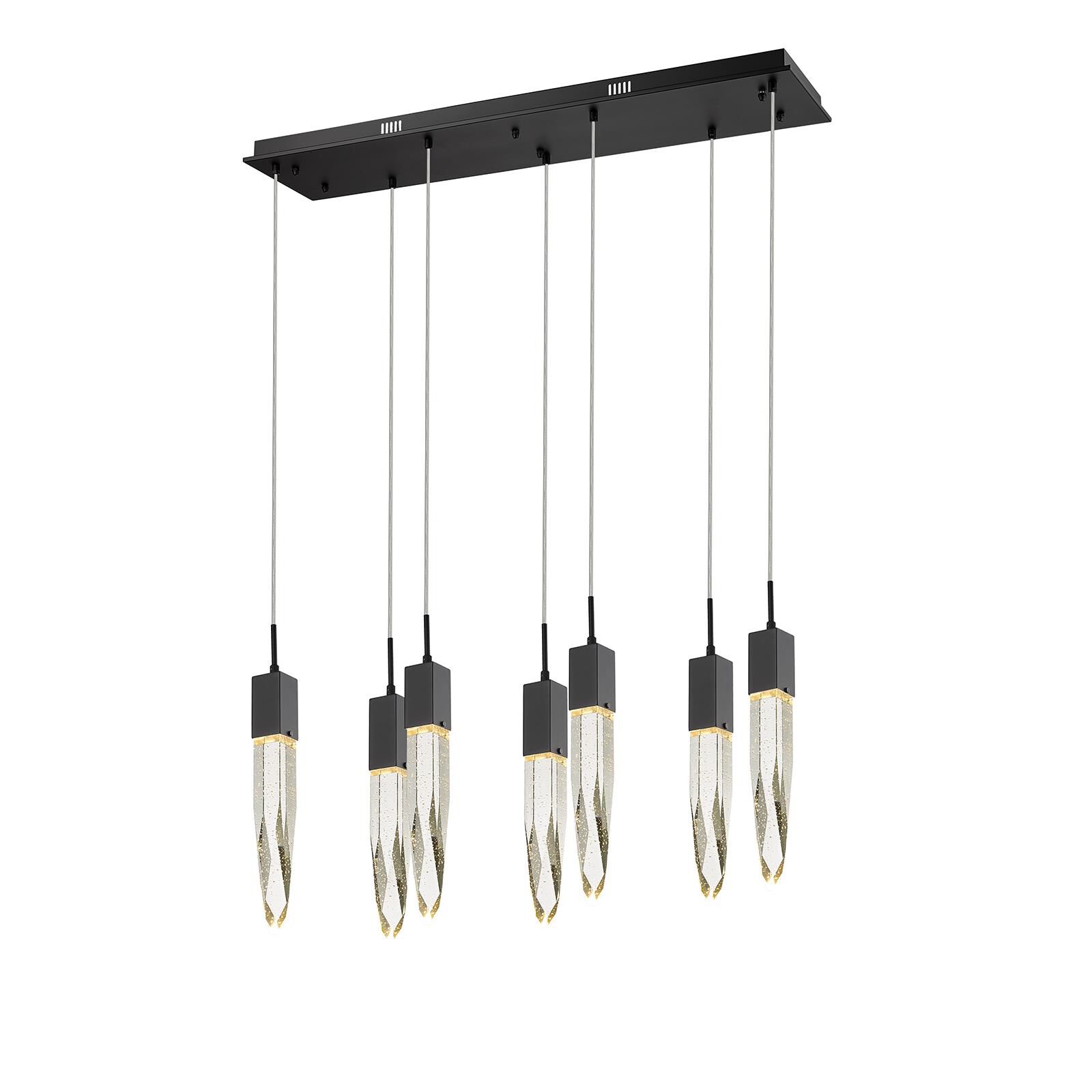 Avenue Lighting Aspen 11 Inch 7 Light LED Linear Suspension Light by Avenue Lighting