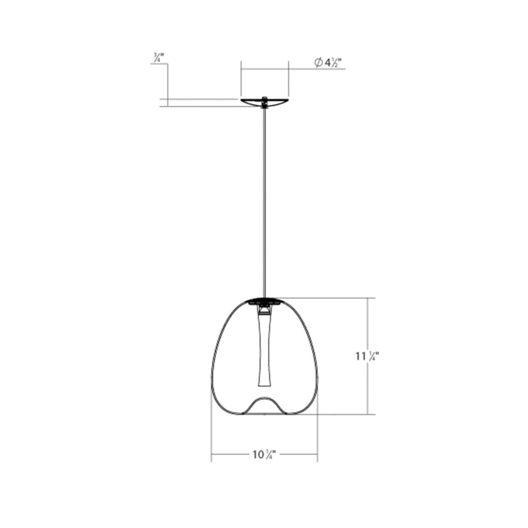 SONNEMAN Mela 10 Inch LED Mini Pendant