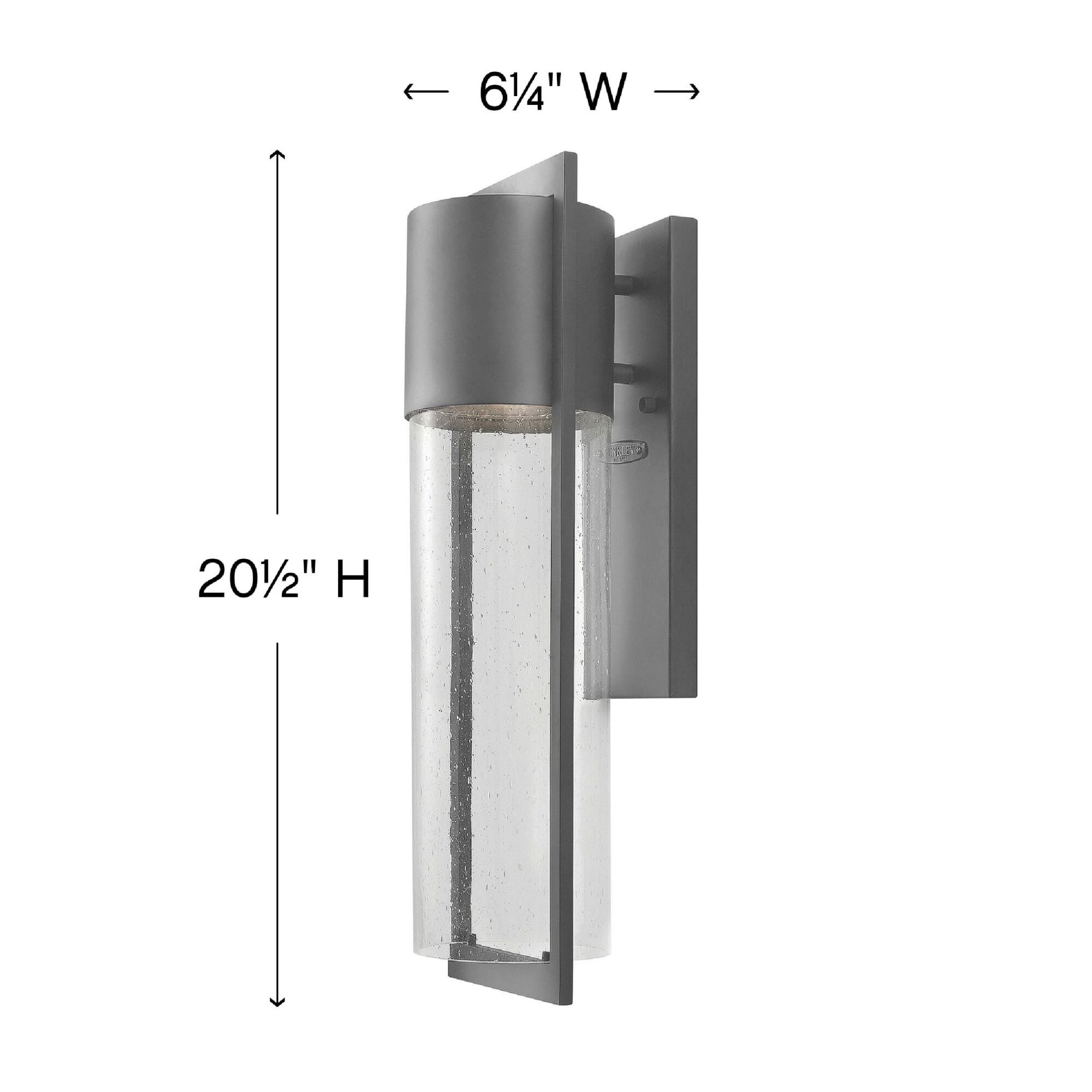 Hinkley Lighting Shelter 20 Inch Tall Outdoor Wall Light