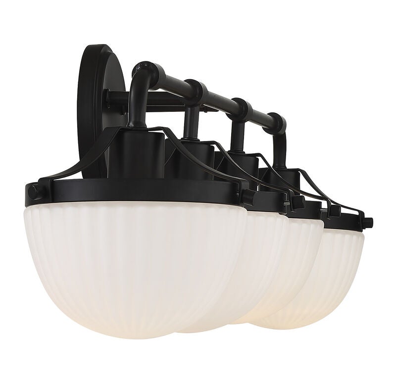 Lighting One Meredith 33 Inch 4 Light Bath Vanity Light by Savoy House