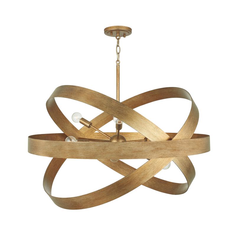 Jude 32 Inch 6 Light Chandelier by Capital Lighting Fixture Company