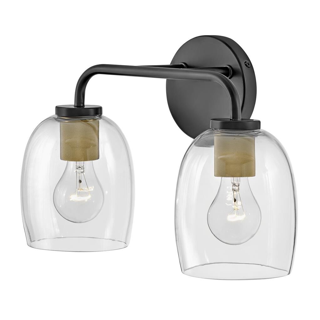 Percy 14 Inch 2 Light Bath Vanity Light by Lark