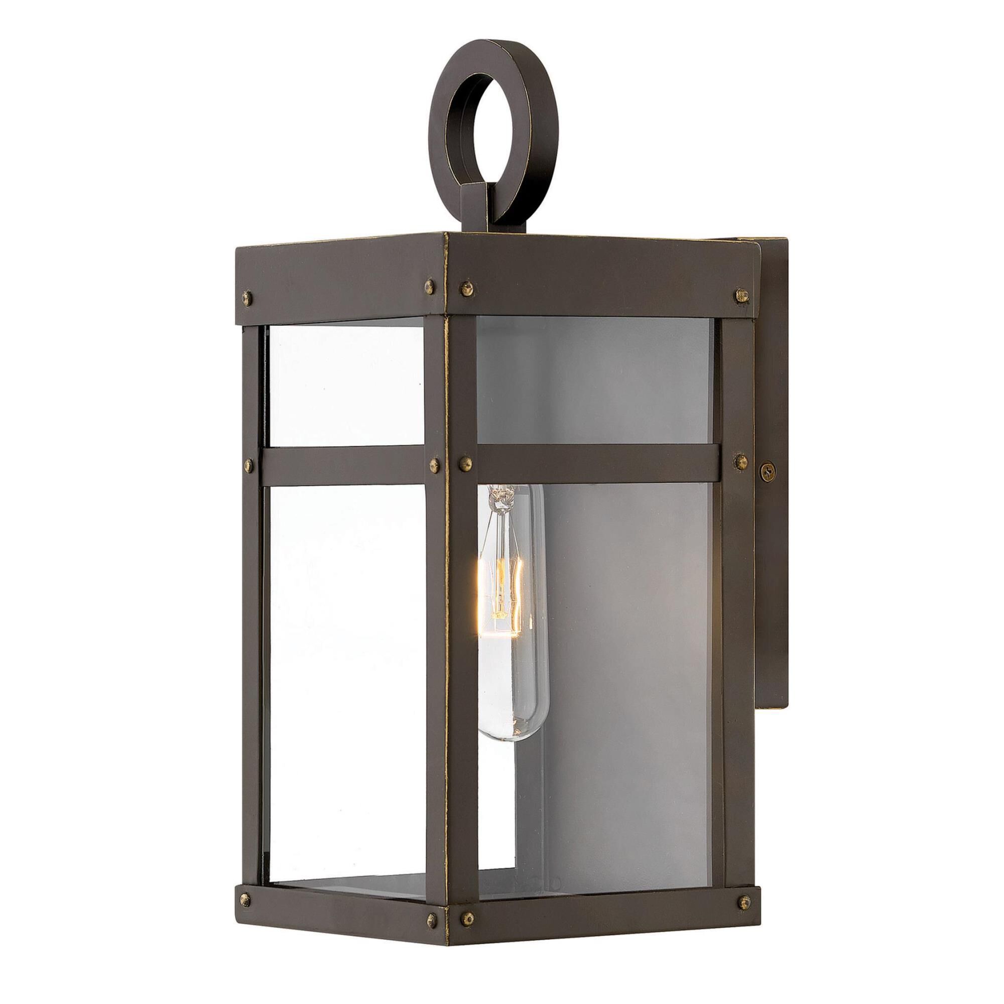 Hinkley Lighting Porter 13 Inch Tall Outdoor Wall Light